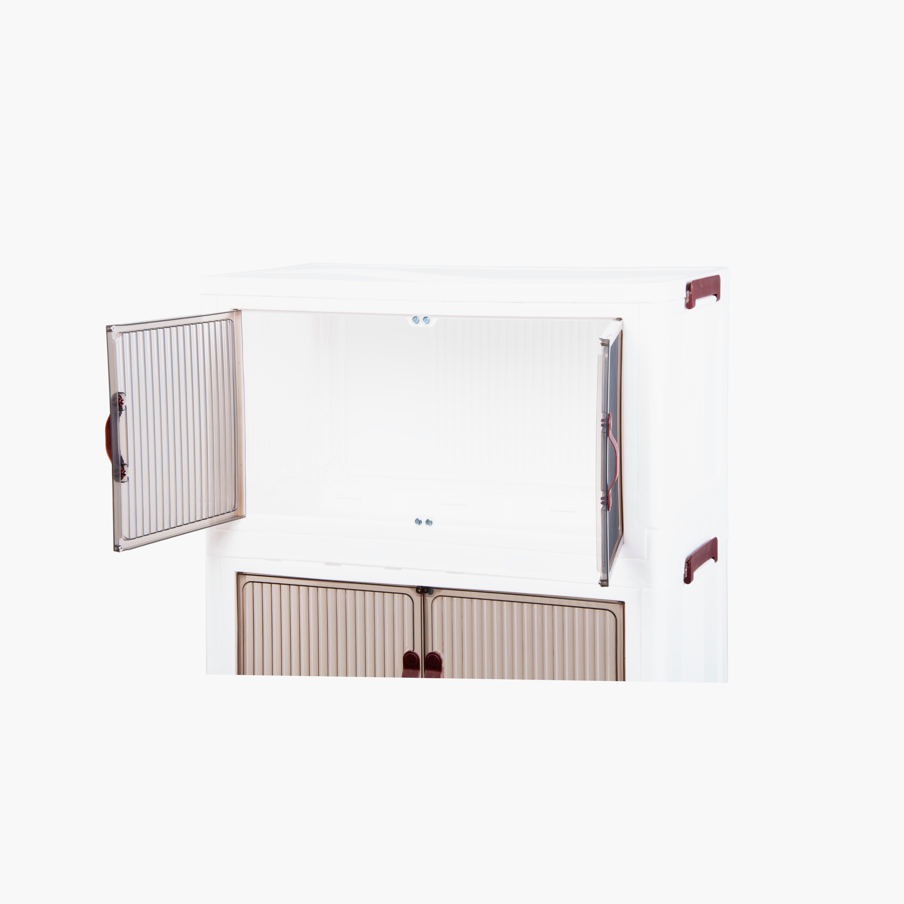 صناديق تخزين قابلة للطي من 5 طبقات من جوانا - 56×32×156 سم-hbxbedroom-bedroomaccessories-bedroomstorage-image-4