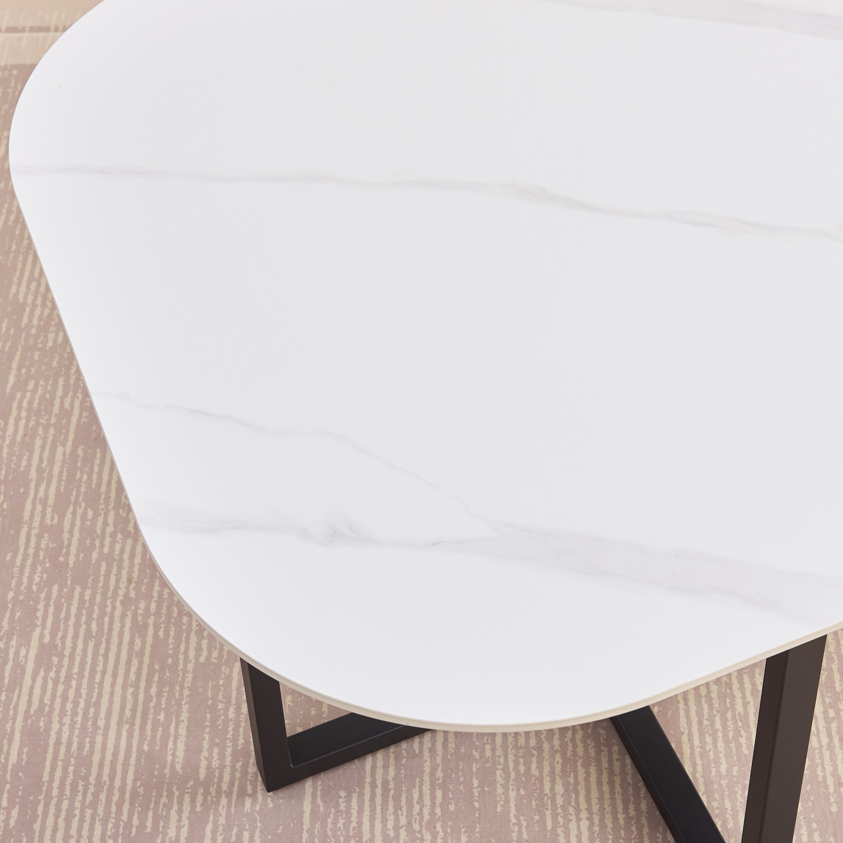 Movo Adam Space Saving 1+4 Sintered Stone Dining Set-hbxdiningroom-diningtablesandsets-diningsets-fourseater-image-9