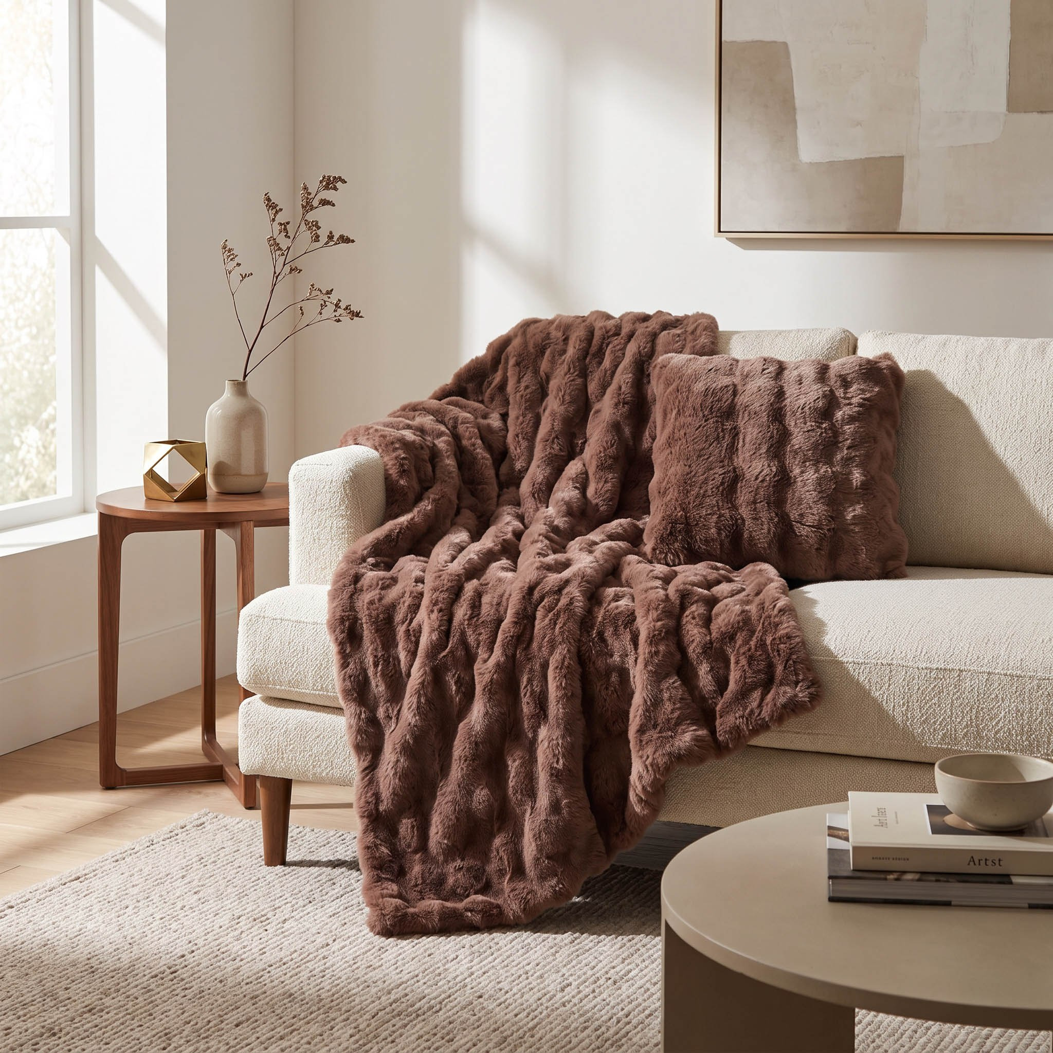 بطانية خفيفة فرو صناعي بفرش فقاعة ووجهين من نيس - 130×170 سم-hbxdecorandfurnishings-bedding-throws-image-5