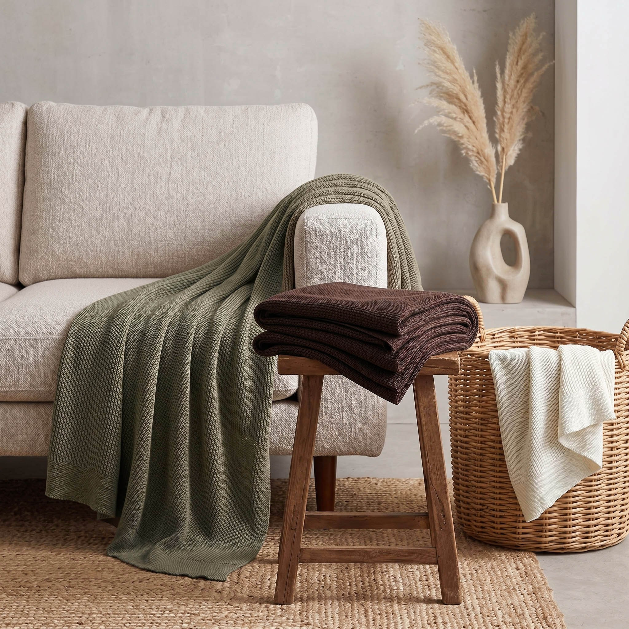 بطانية محبوكة سميكة من نيتاورا - 130x170 سم-hbxdecorandfurnishings-bedding-throws-image-5