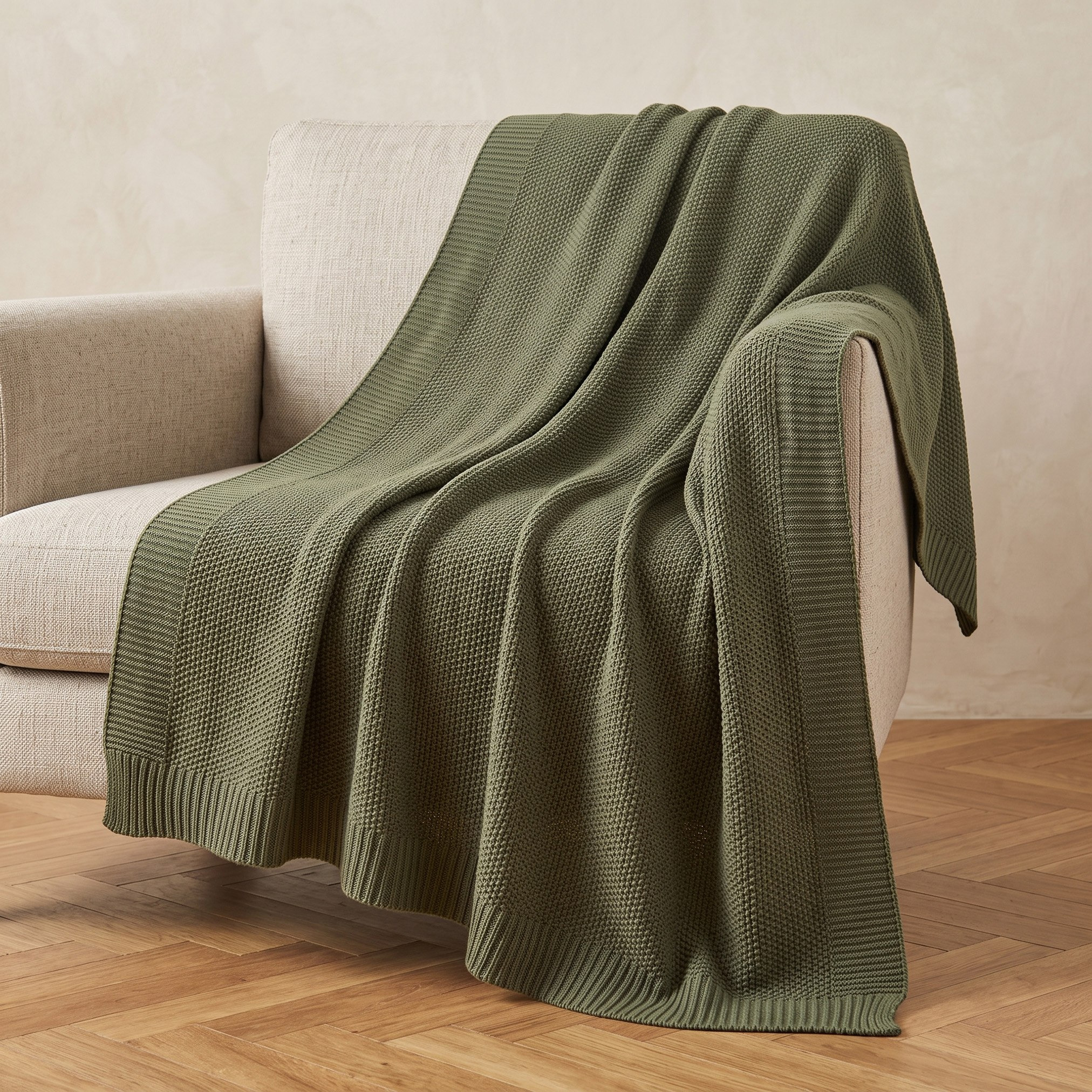 غطاء قطن معاد تدويره محبوك من ريفايف-hbxdecorandfurnishings-bedding-throws-image-1