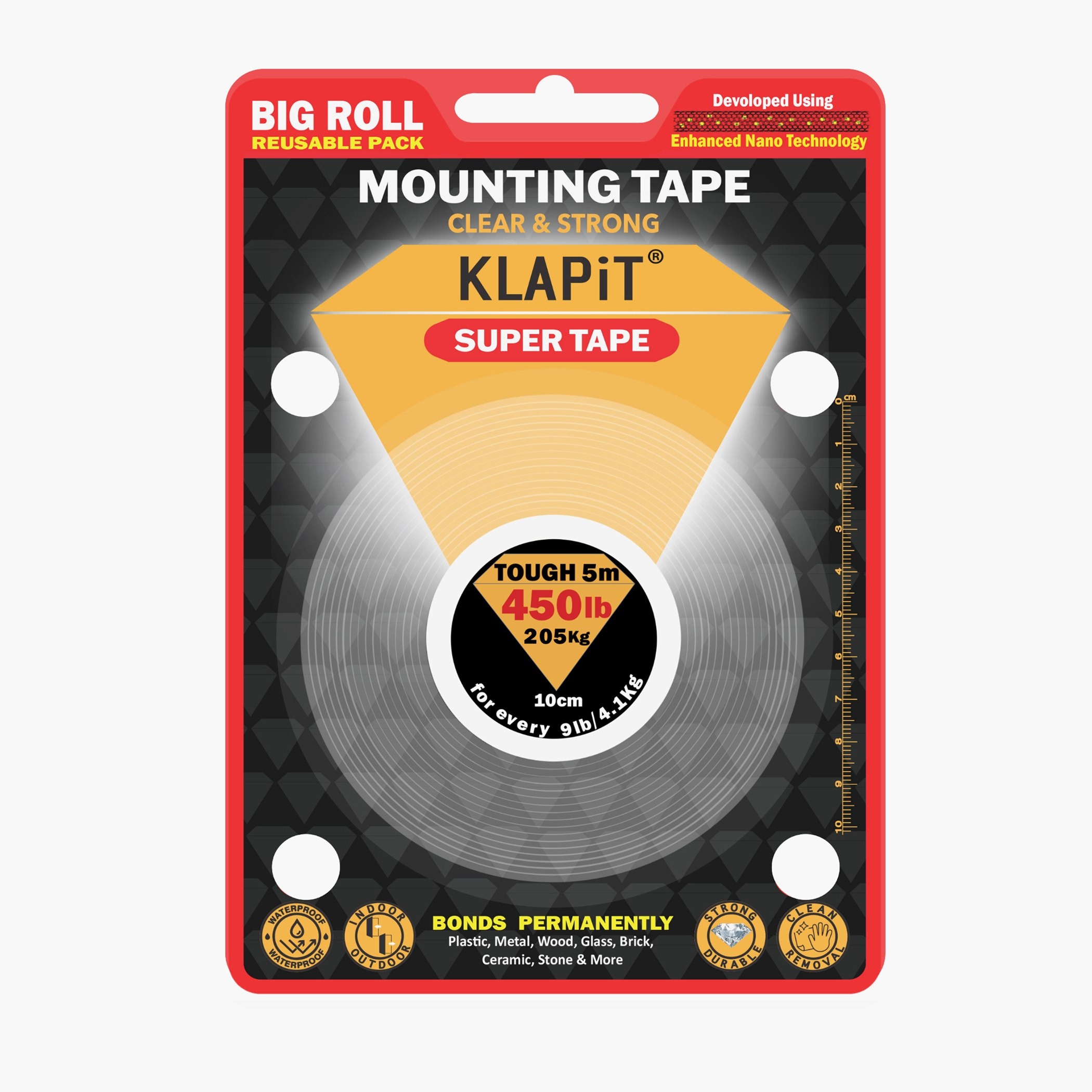 KLAPiT Super Tape Tough - 5 m-hbxdecorandfurnishings-homeaccessories-novelties-image-1