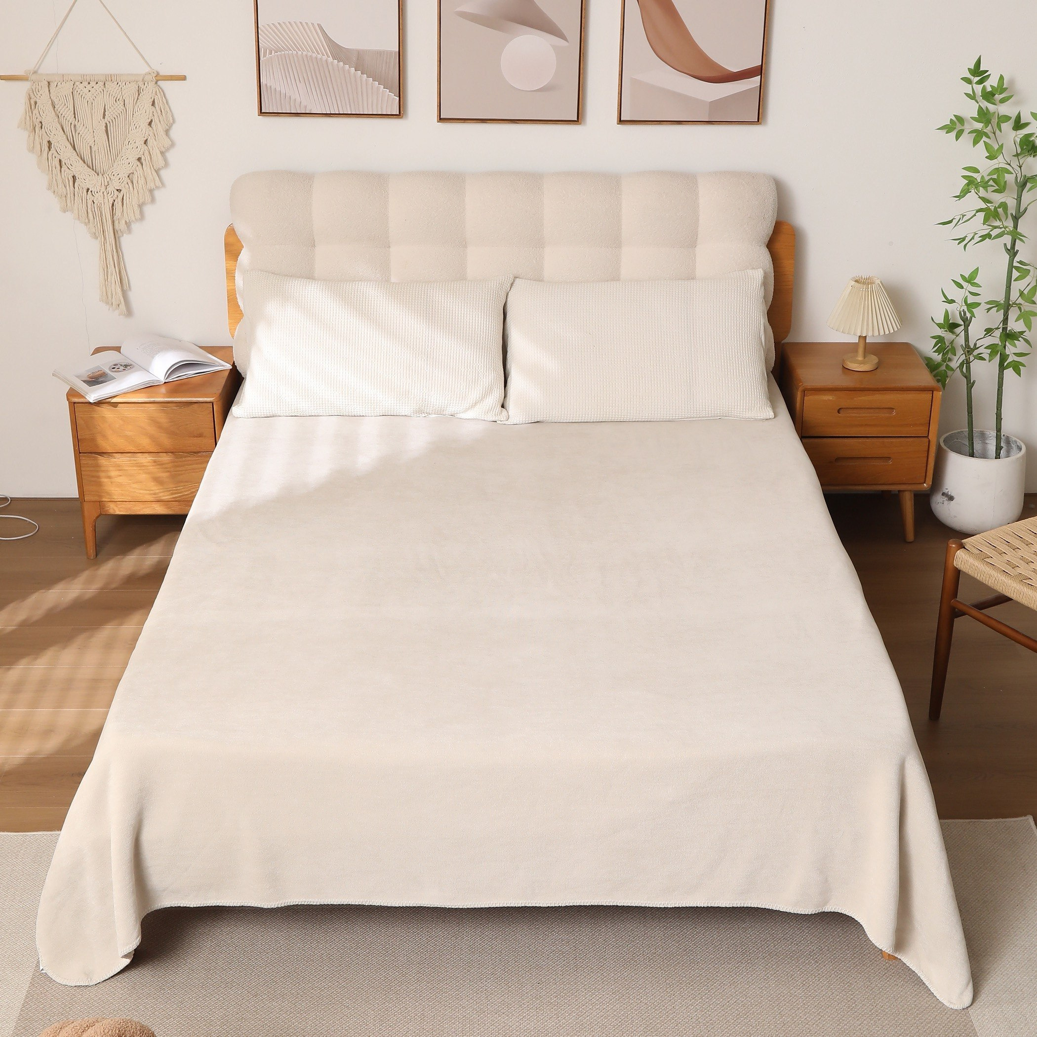 Logan Chenille Double Layer Twin Blanket - 150x220 cm-hbxhomeware-bedding-blankets-image-1