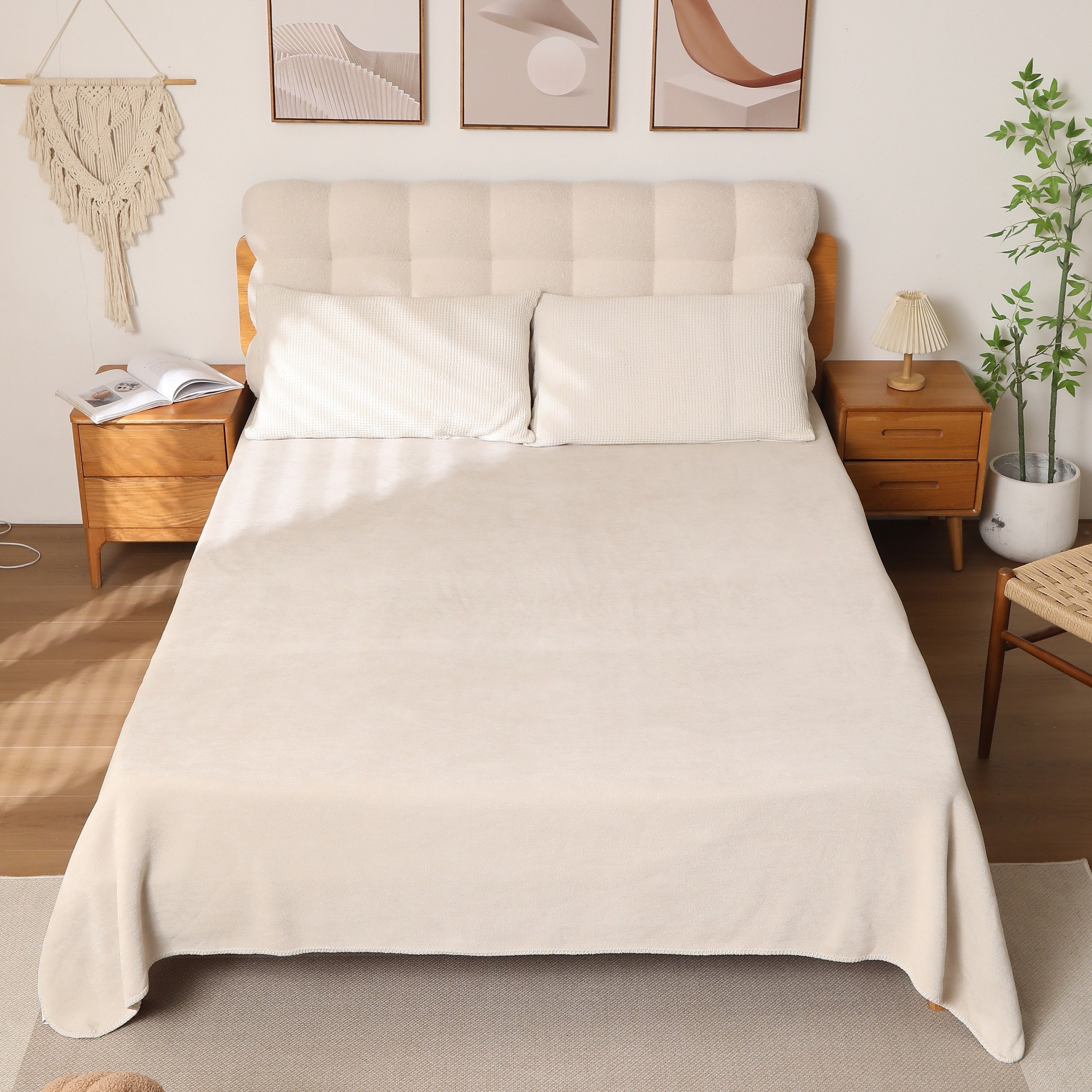 Logan Chenille Double Layer King Blanket - 220x240 cm-hbxhomeware-bedding-blankets-image-1