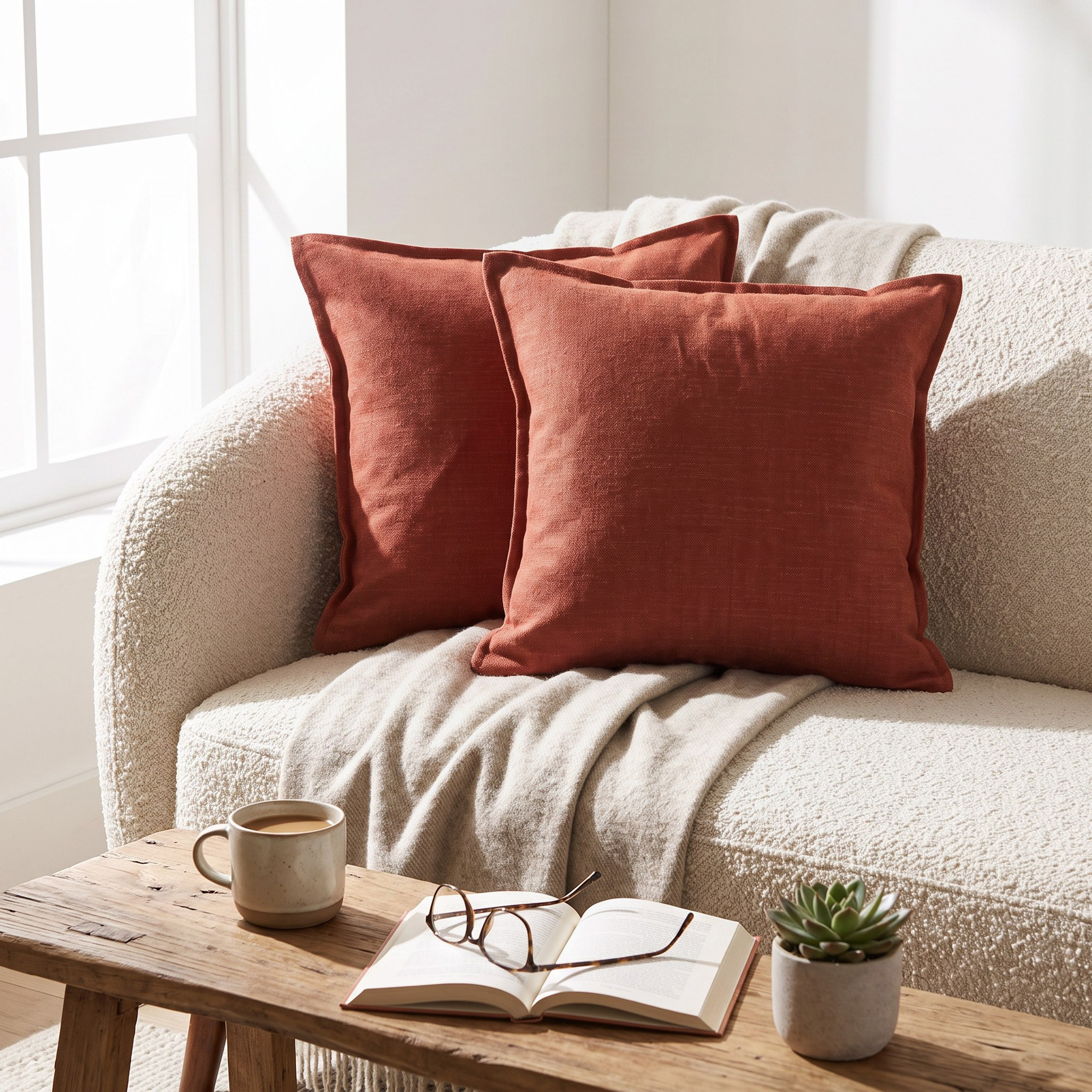 Covara 2-Piece Cushion Cover Set - 40x40 cm-hbxhomeware-cushionsandcovers-cushioncovers-image-4
