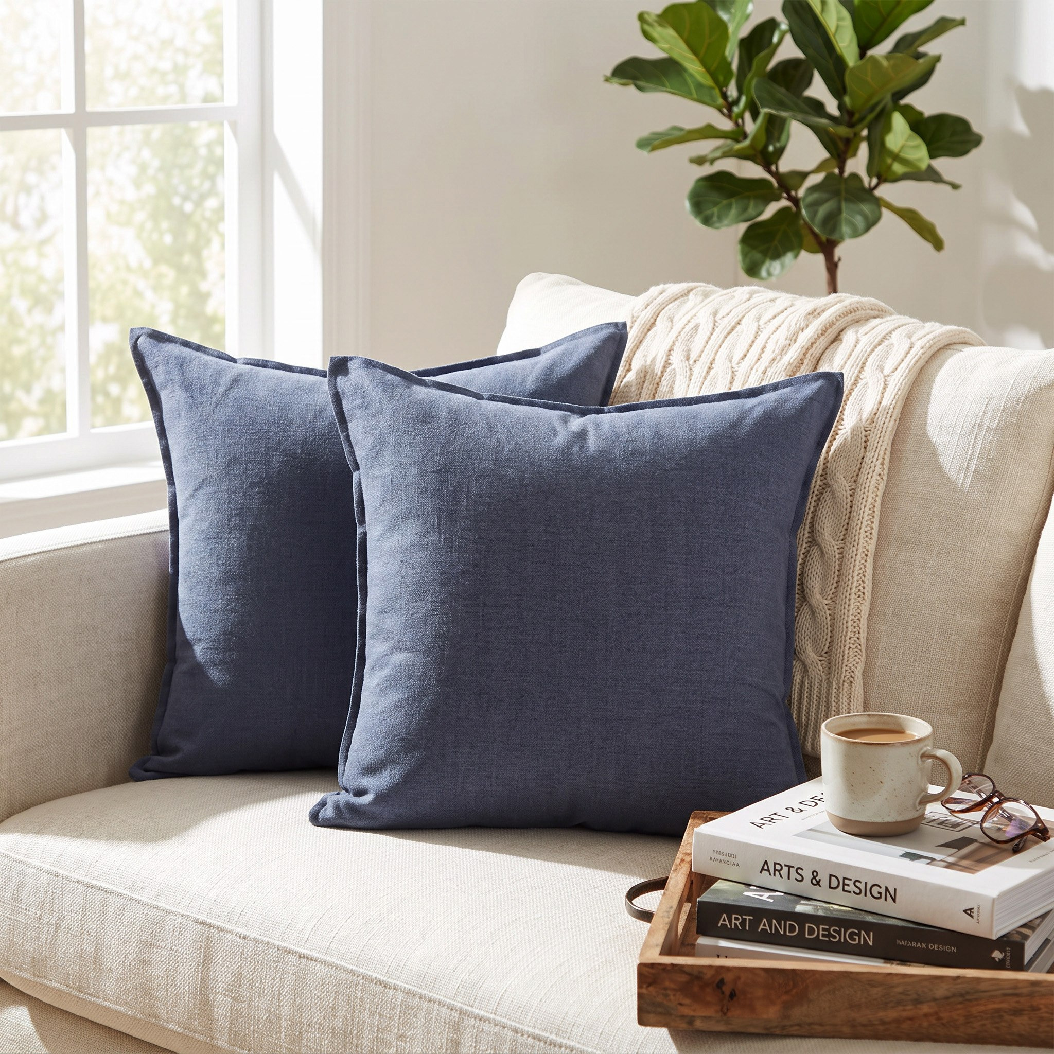 طقم أغطية وسائد قطعتين من كوفارا - 65 × 65 + 2 سم-hbxhomeware-cushionsandcovers-cushioncovers-image-4