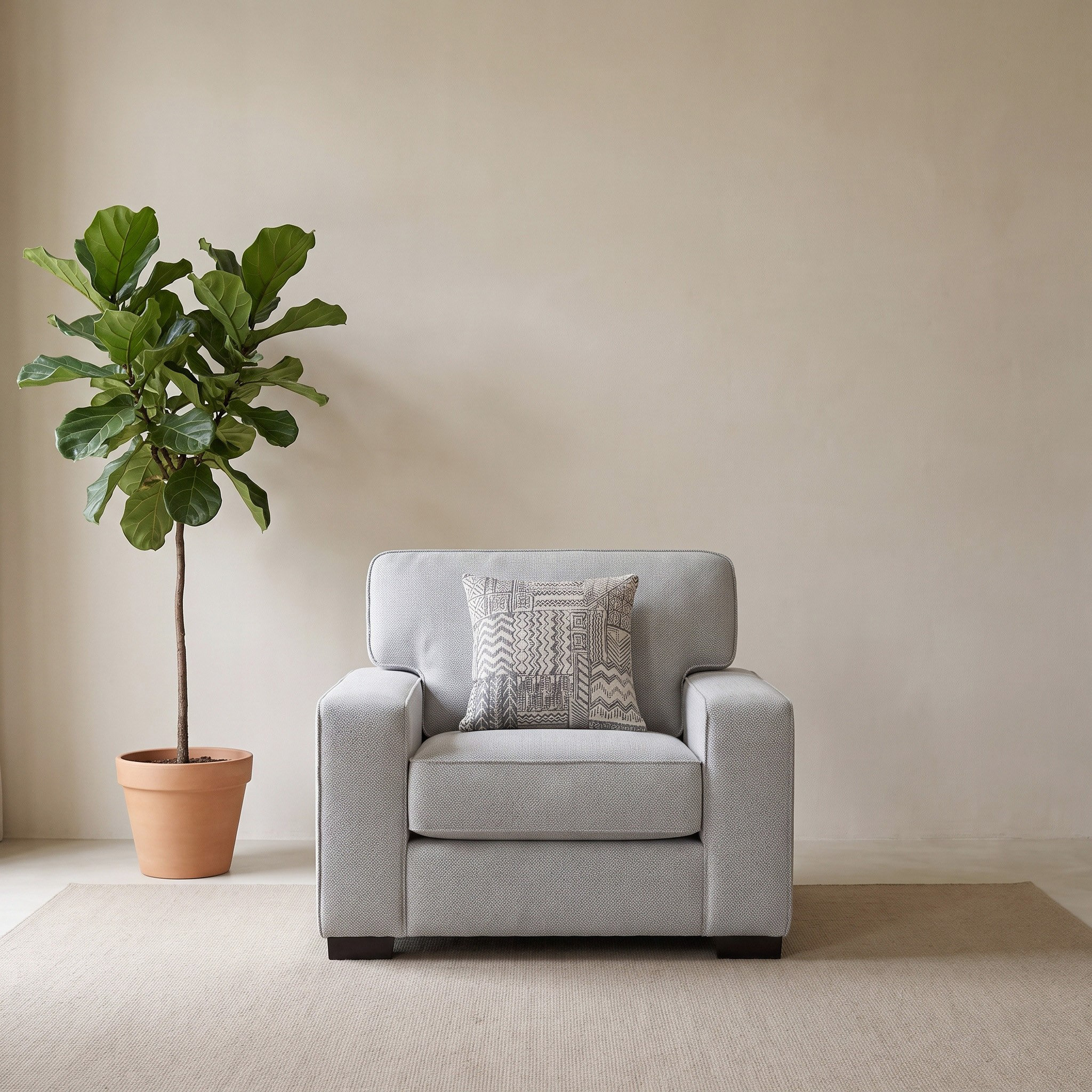 كرسي قماش بمساند ذراعين مع وسادة من كانس-hbxfurniture-sofasandarmchairs-armchairs-image-3