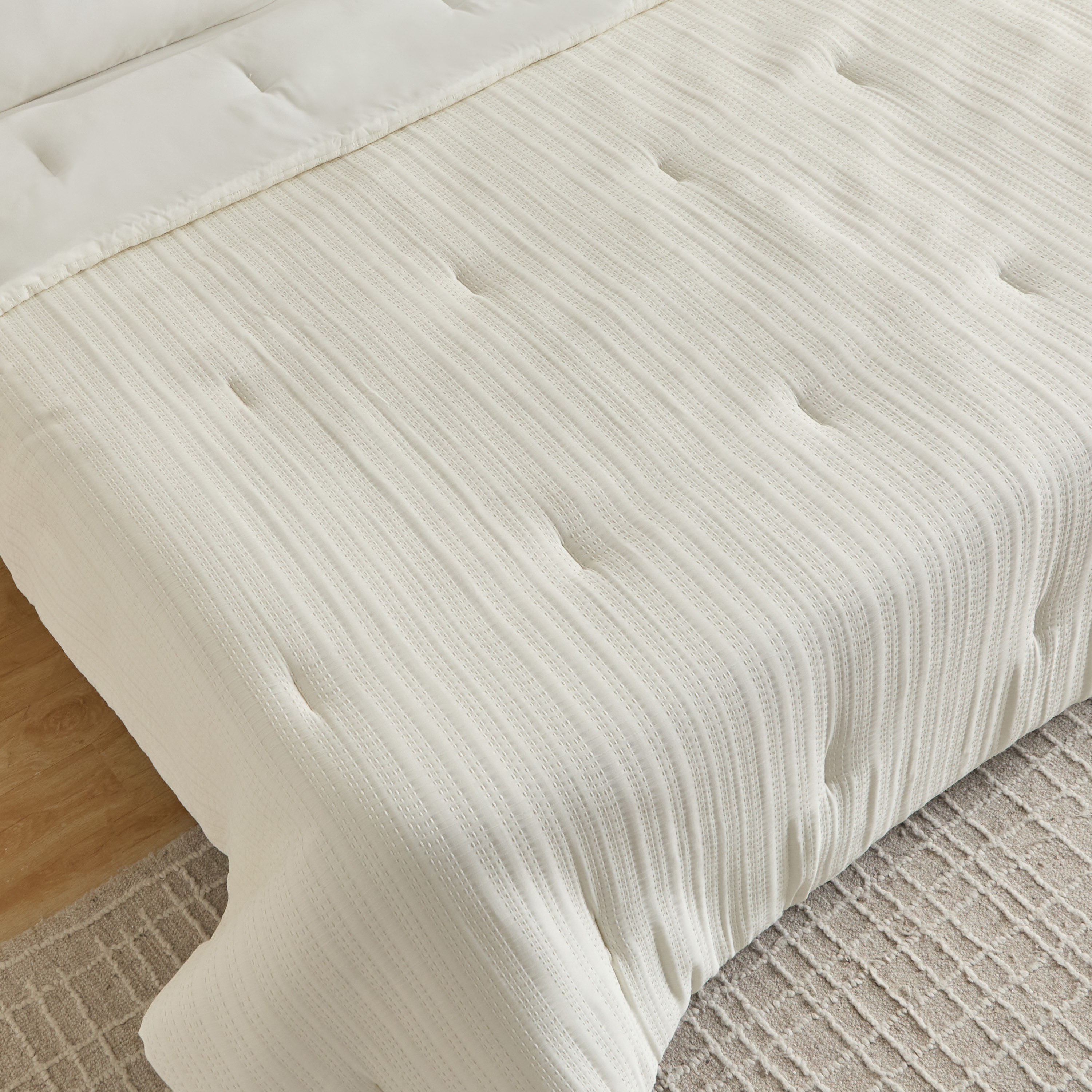 طقم لحاف كينج كريستال ويفي 6 قطع من وايت بليس - 220 × 240 سم-hbxhomeware-bedding-bedinabag-image-3