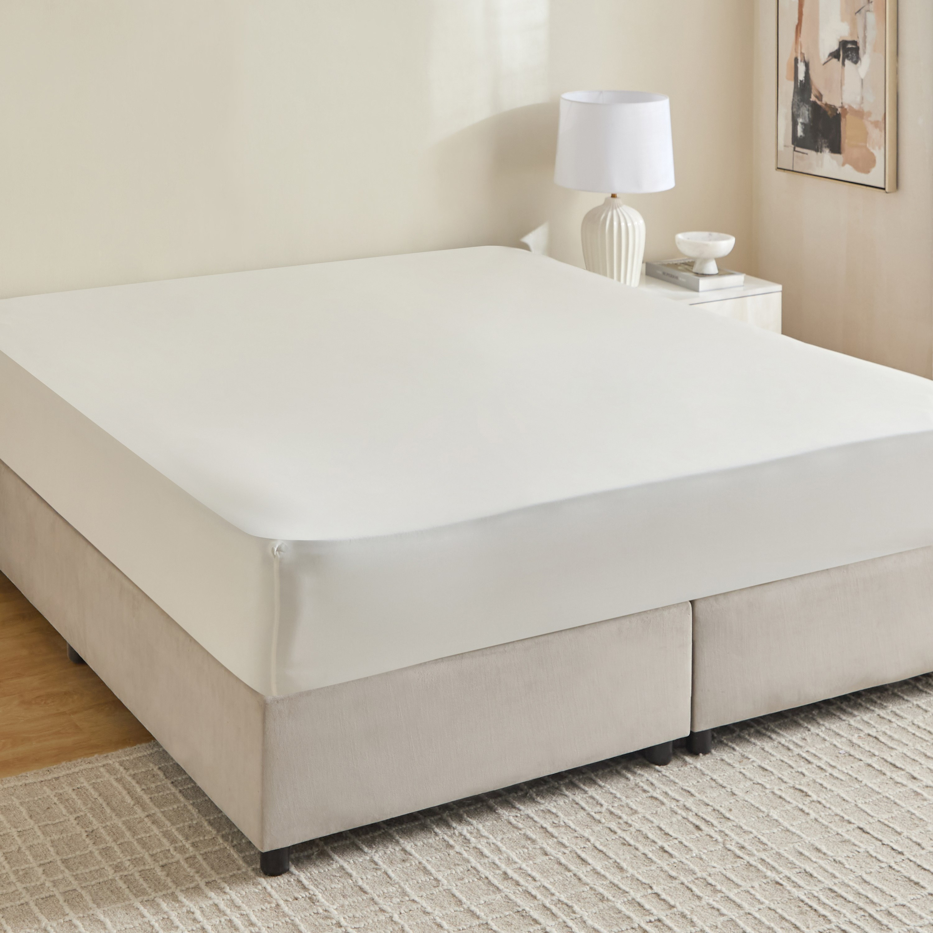 طقم لحاف كينج 6 قطع منقوشة من وايت بليس - 220x240 سم-hbxhomeware-bedding-bedinabag-image-7