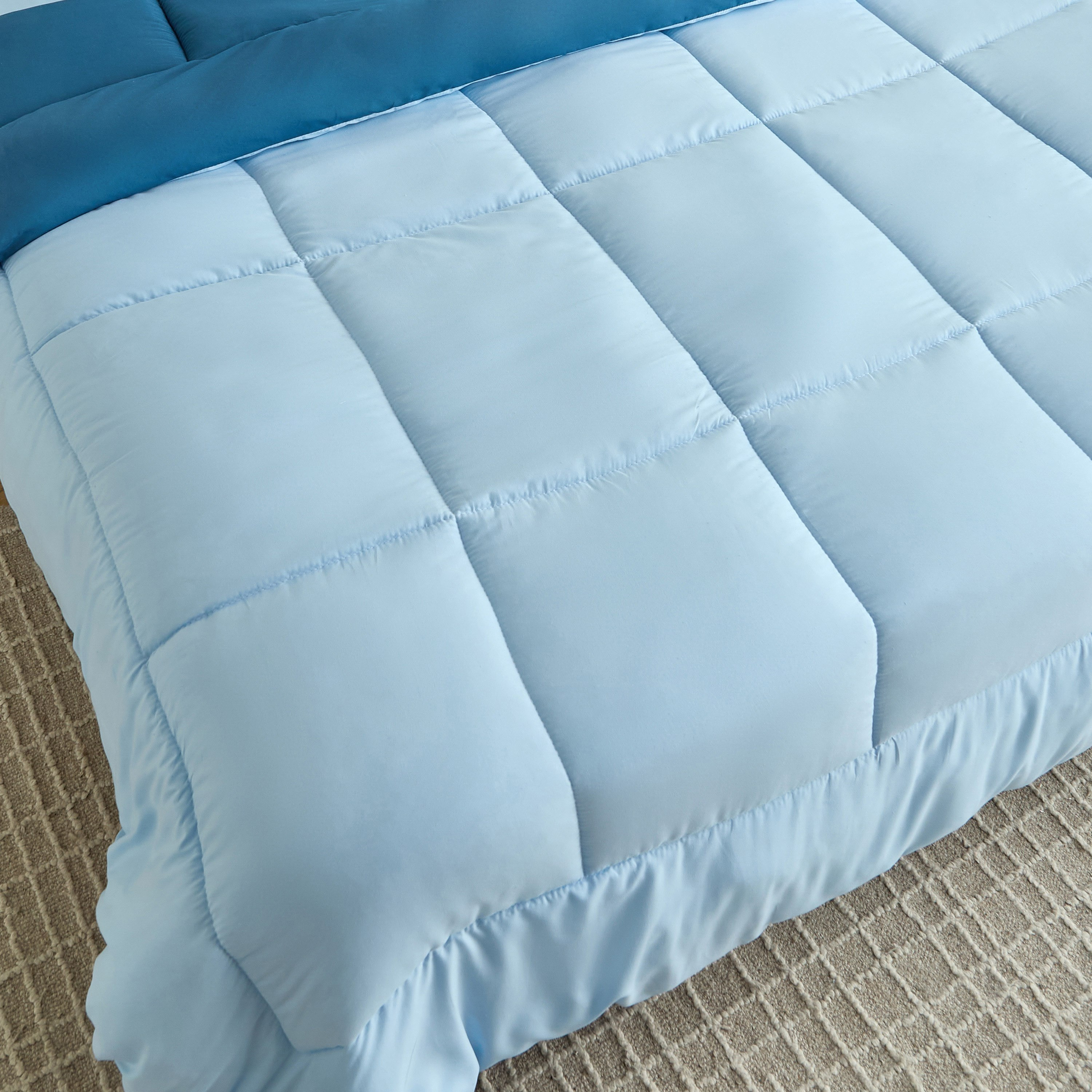 Luno 6-Piece Sleep Ease Hotel Reversible Microfiber King BIAB Comforter Set - 220x240 cm-hbxhomeware-hbxbedroom-image-5