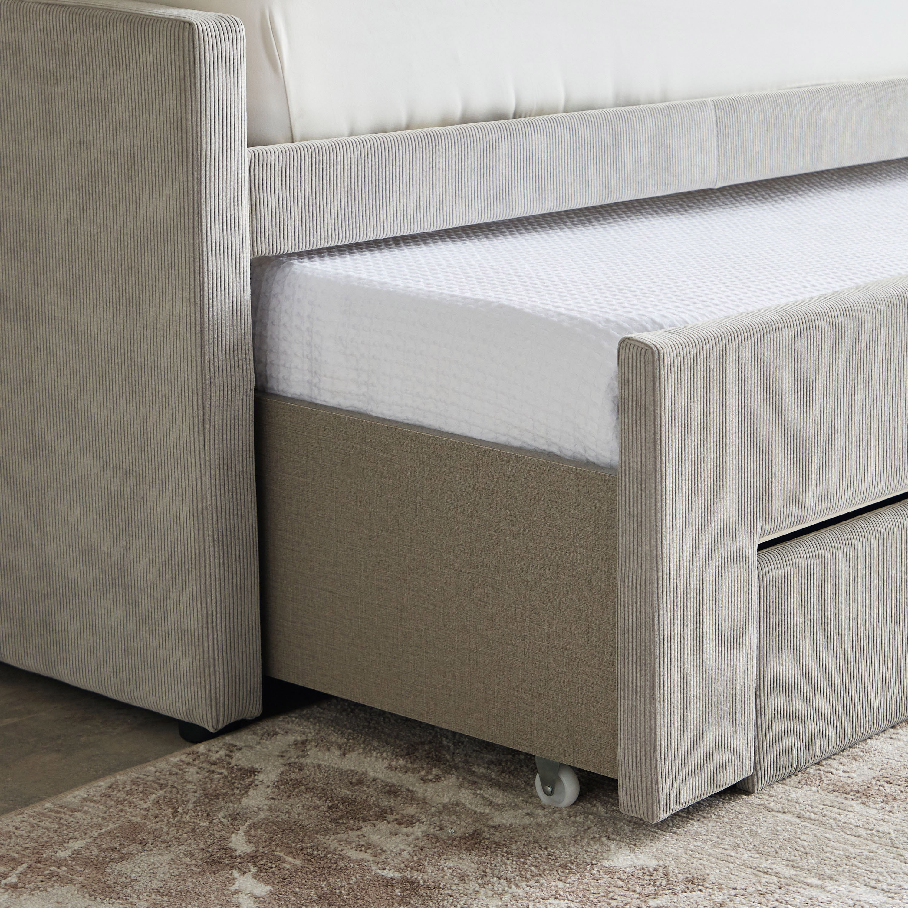 سرير نهاري منجد مع سرير قابل للسحب ودرج من موفو باركفيل - 90×200 سم-hbxfurniture-bedsandbedsets-daybeds-image-9