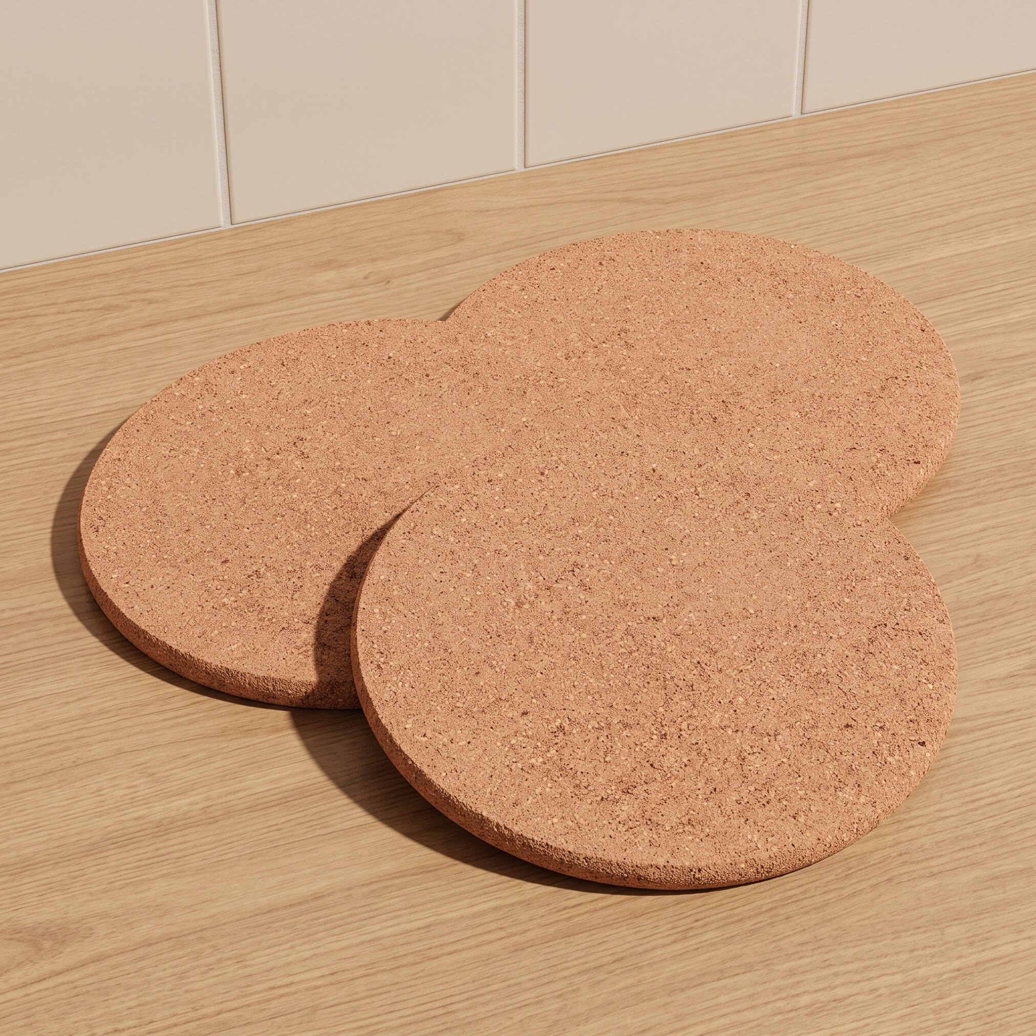 طقم قواعد صحون فلين 3 قطع من فيجا-hbxkitchen-kitchenware-kitchenaccessories-image-1