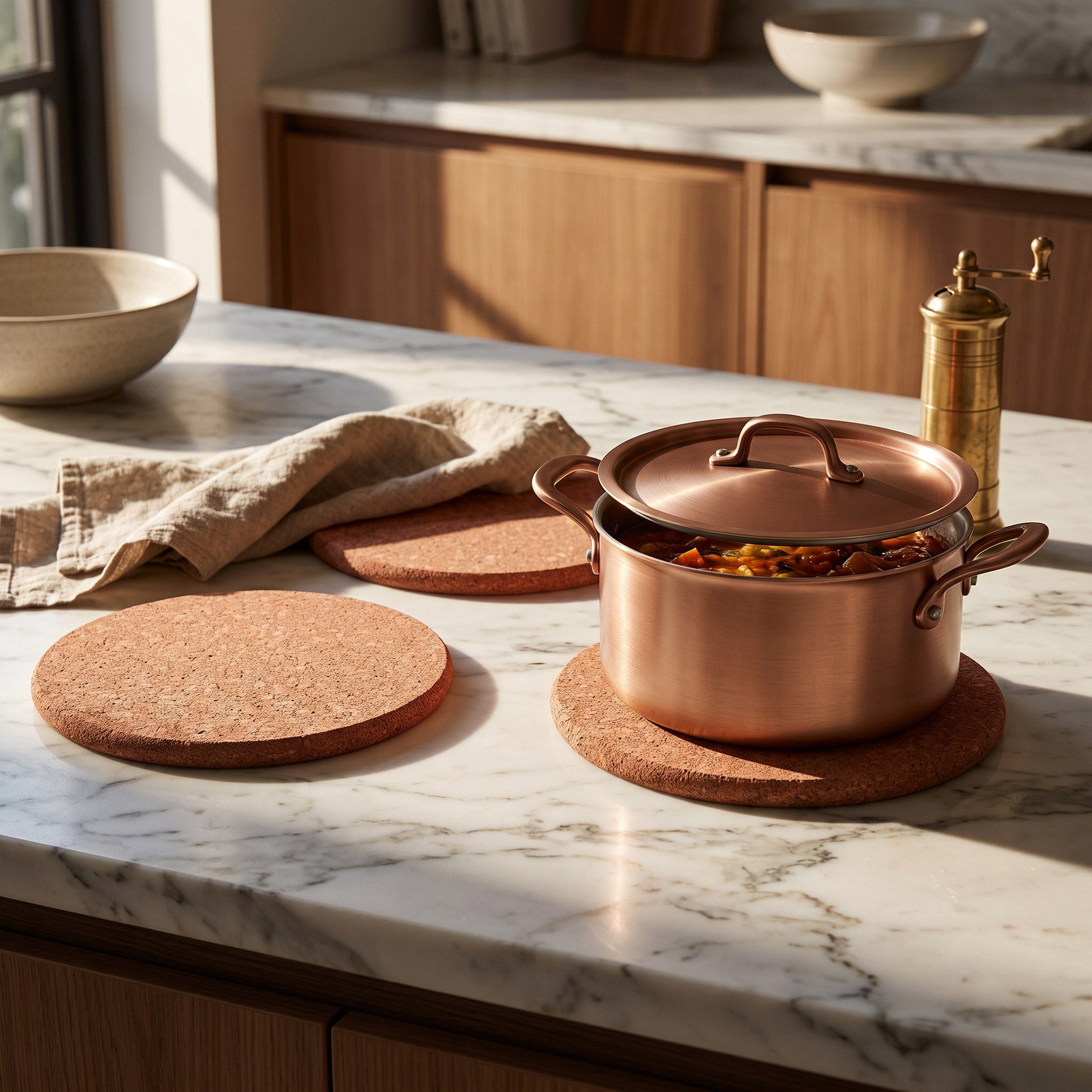 طقم قواعد صحون فلين 3 قطع من فيجا-hbxkitchen-kitchenware-kitchenaccessories-image-3