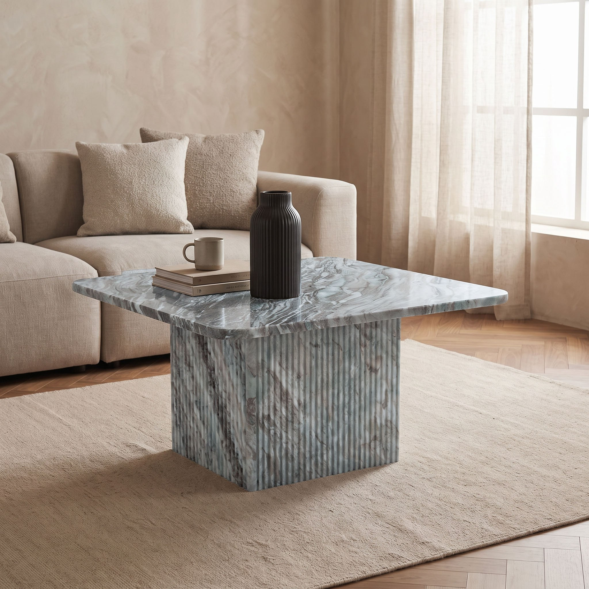 Pilsen Genuine Marble Square Coffee Table-hbxlivingroom-tablesandstands-coffeetables-image-1
