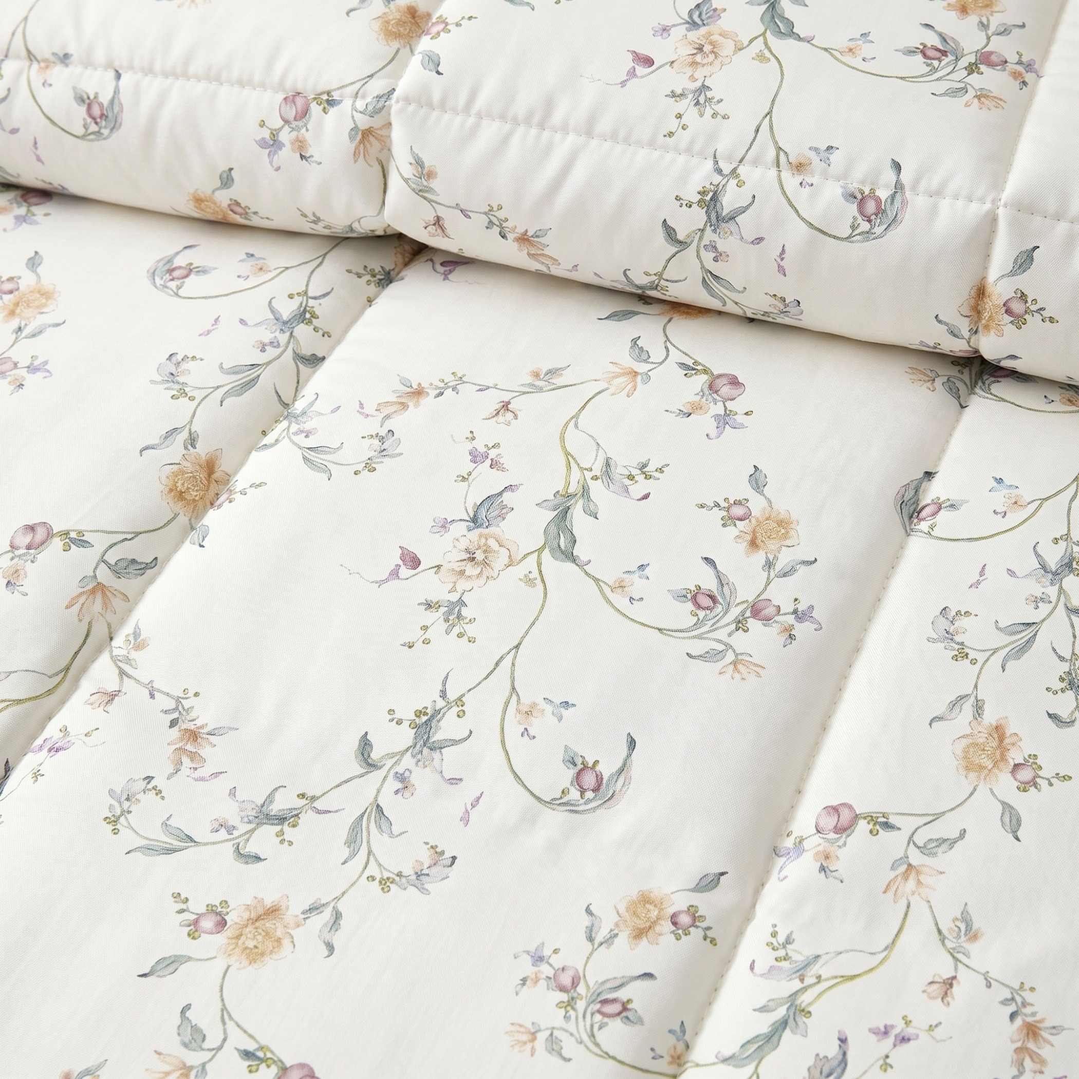Hampton Floral 6-Piece Printed BIAB Super King Comforter Set - 240x260 cm-hbxhomeware-hbxbedroom-image-5