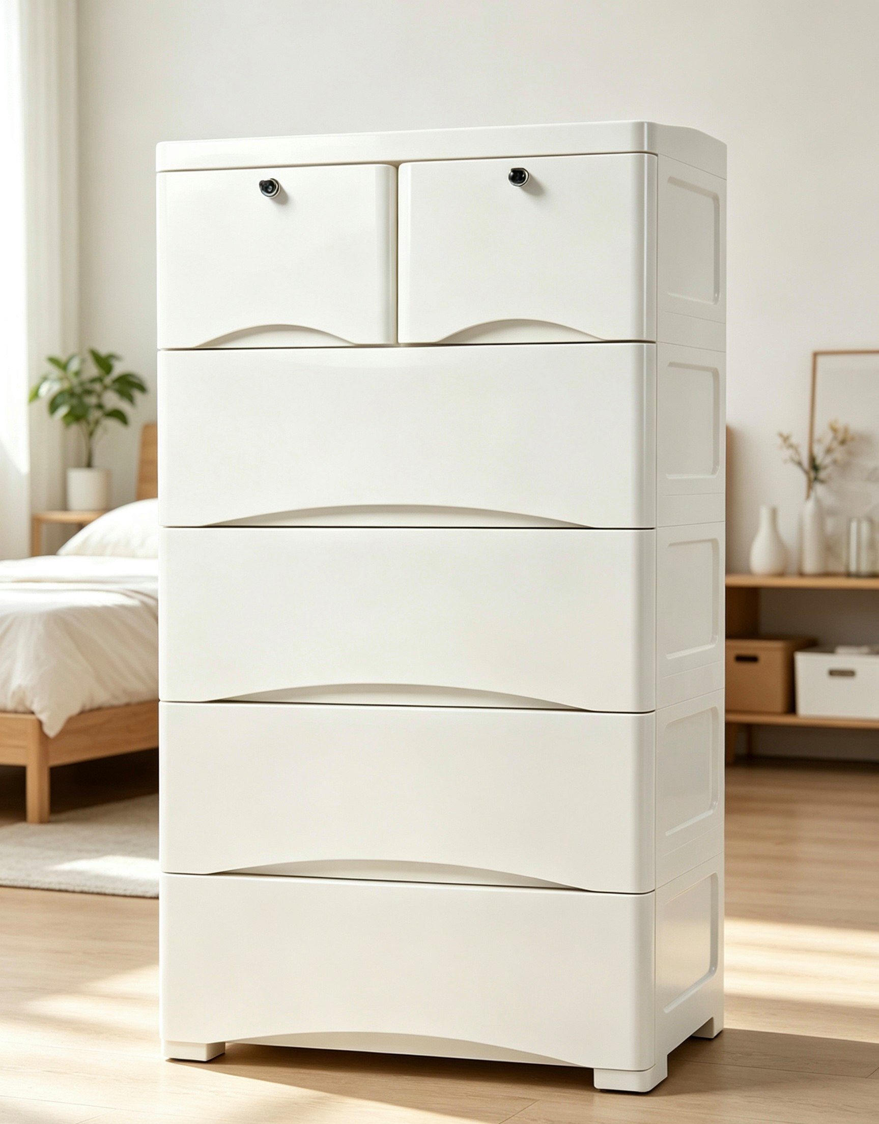 Juana 5-Tier Storage Drawer - 60x35x104 cm-hbxdecorandfurnishings-homeaccessories-storage-image-3
