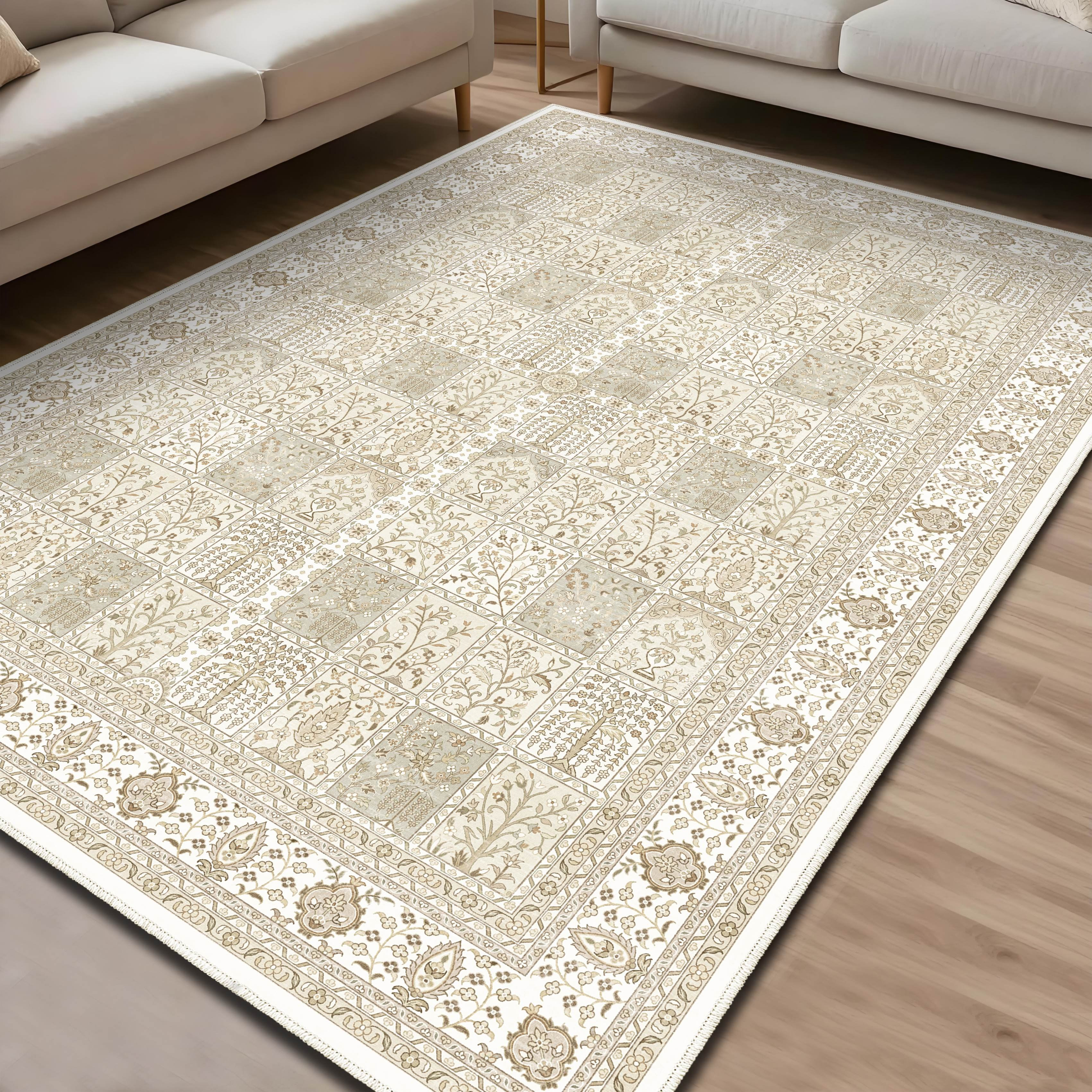 Miraj Zoe Velvet Rug - 160x230 cm-hbxdecorandfurnishings-floorcoverings-rugs-image-1