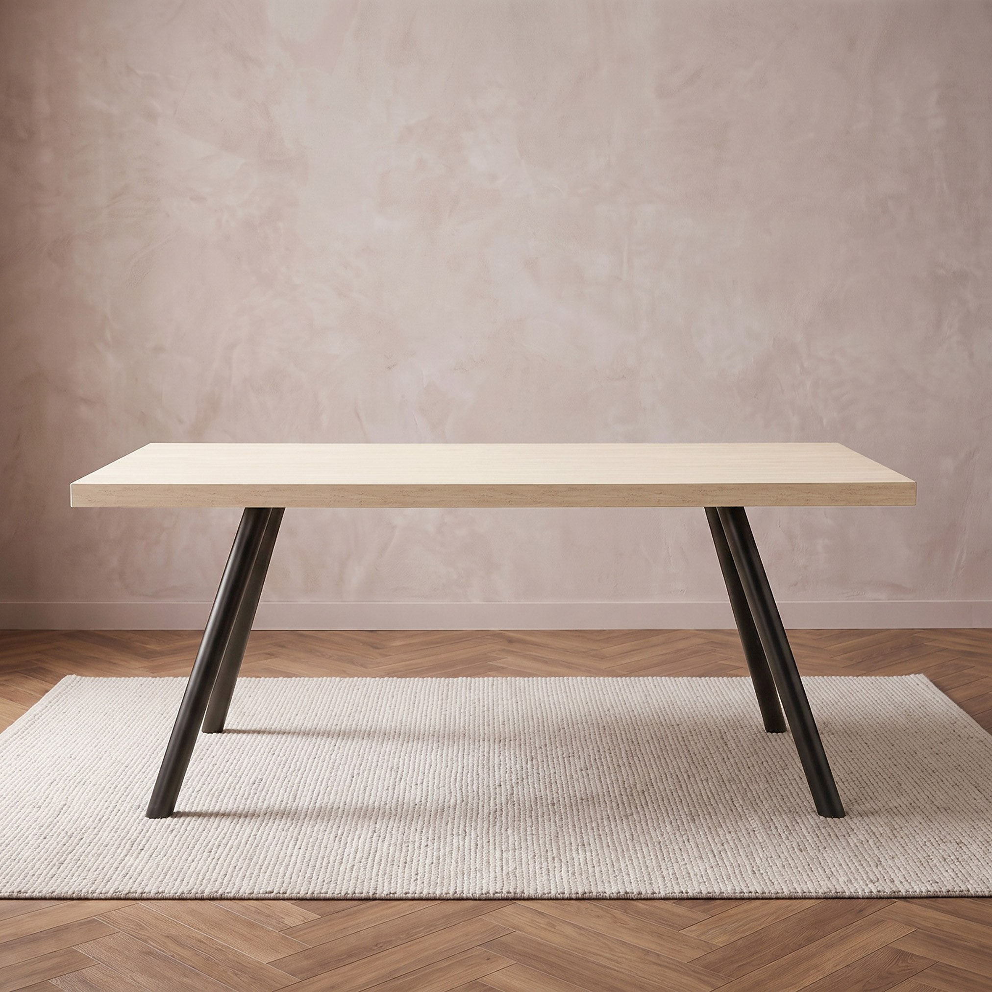 Movo-Cathy Lia 6-Seater Dining Table-hbxdiningroom-diningtablesandsets-diningtables-sixseater-image-2