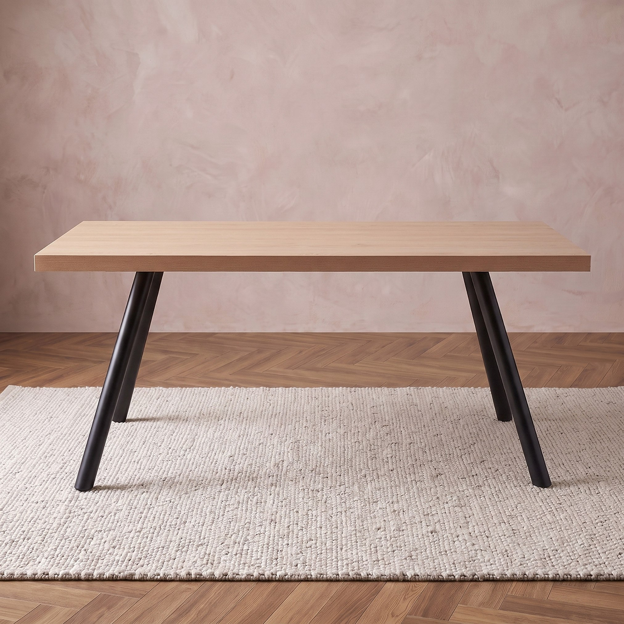 Movo-Cathy Lia 6-Seater Dining Table-hbxdiningroom-diningtablesandsets-diningtables-sixseater-image-2
