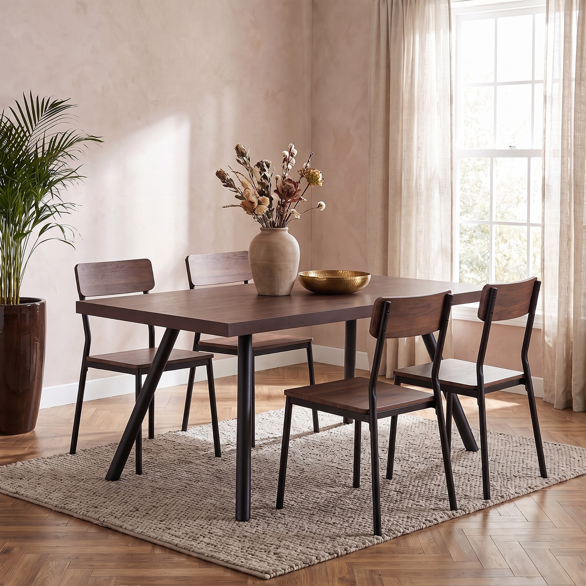 Movo-Cathy Lia 6-Seater Dining Table-hbxdiningroom-diningtablesandsets-diningtables-sixseater-image-5