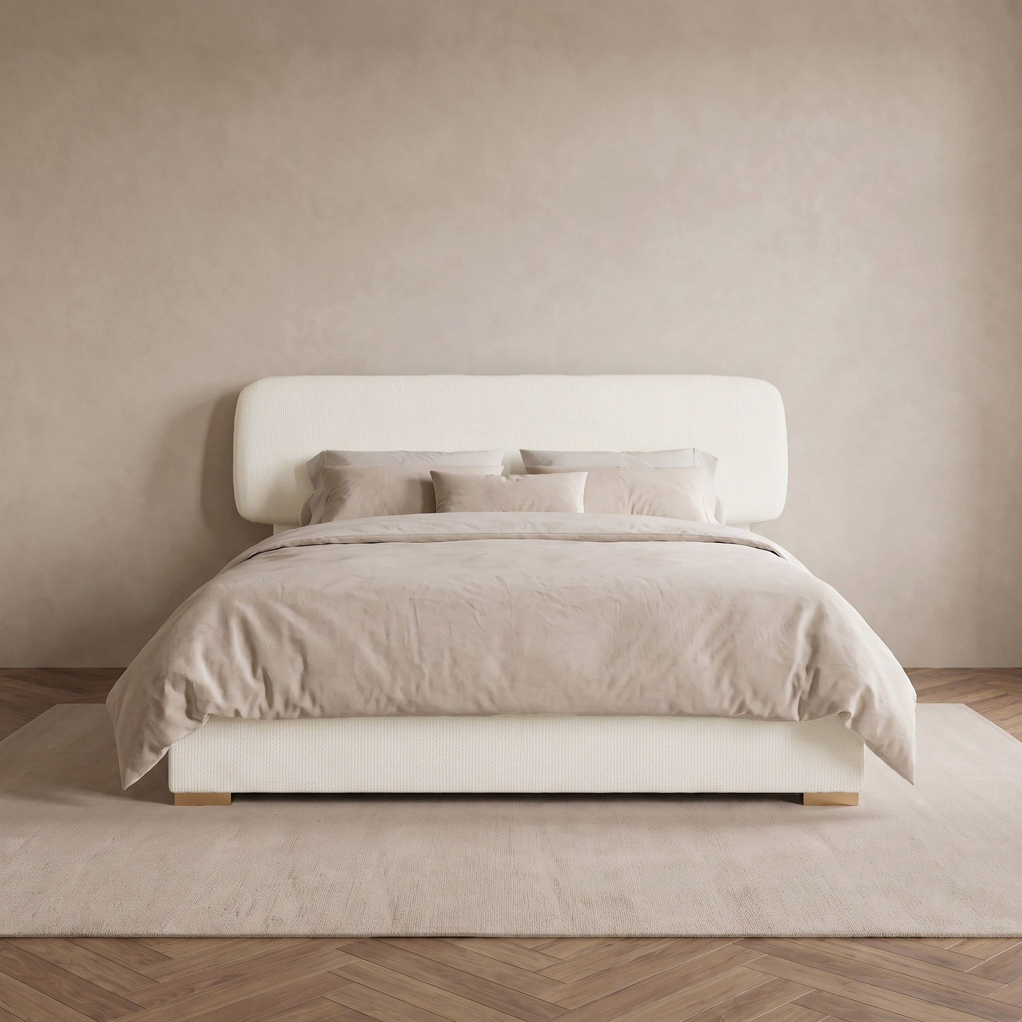 طقم غرفة نوم كينج 5 قطع من كارلو - 180x200 سم-hbxbedroom-bedsandbedsets-bedroomsets-king-image-3