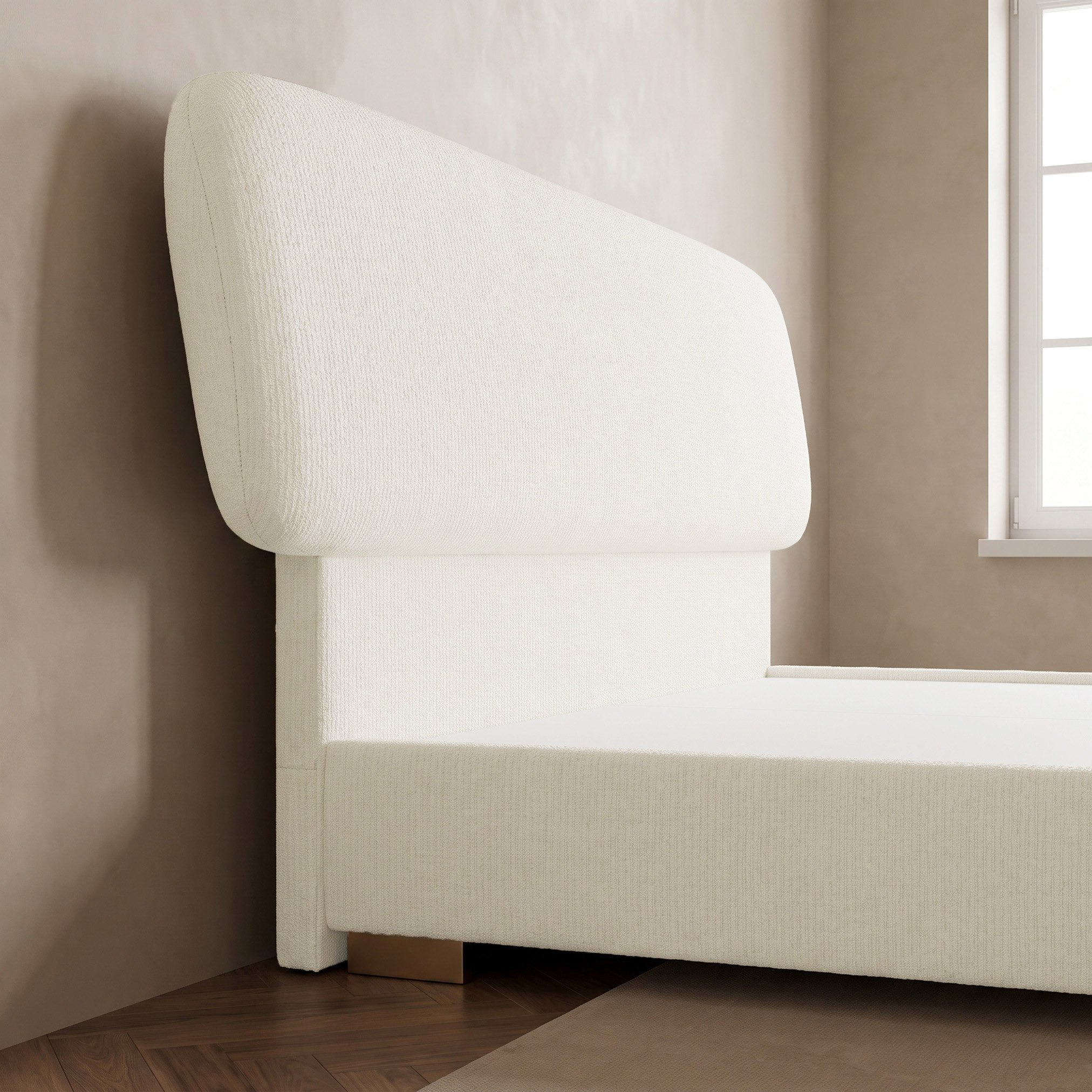 طقم غرفة نوم كينج 5 قطع من كارلو - 180x200 سم-hbxbedroom-bedsandbedsets-bedroomsets-king-image-5