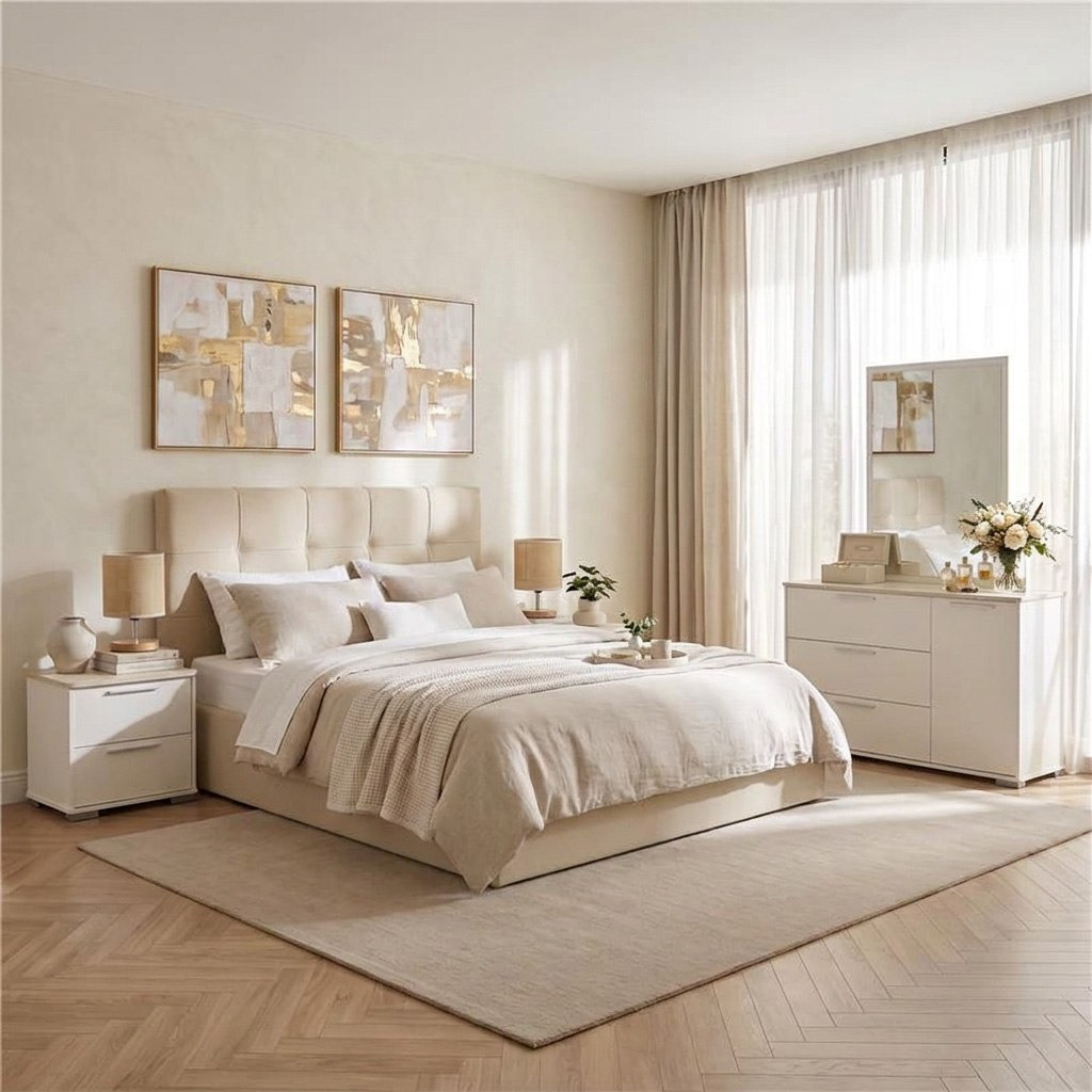 Havana 5-Piece King Bedroom Set - 180x200 cm-hbxbedroom-bedsandbedsets-bedroomsets-king-image-1