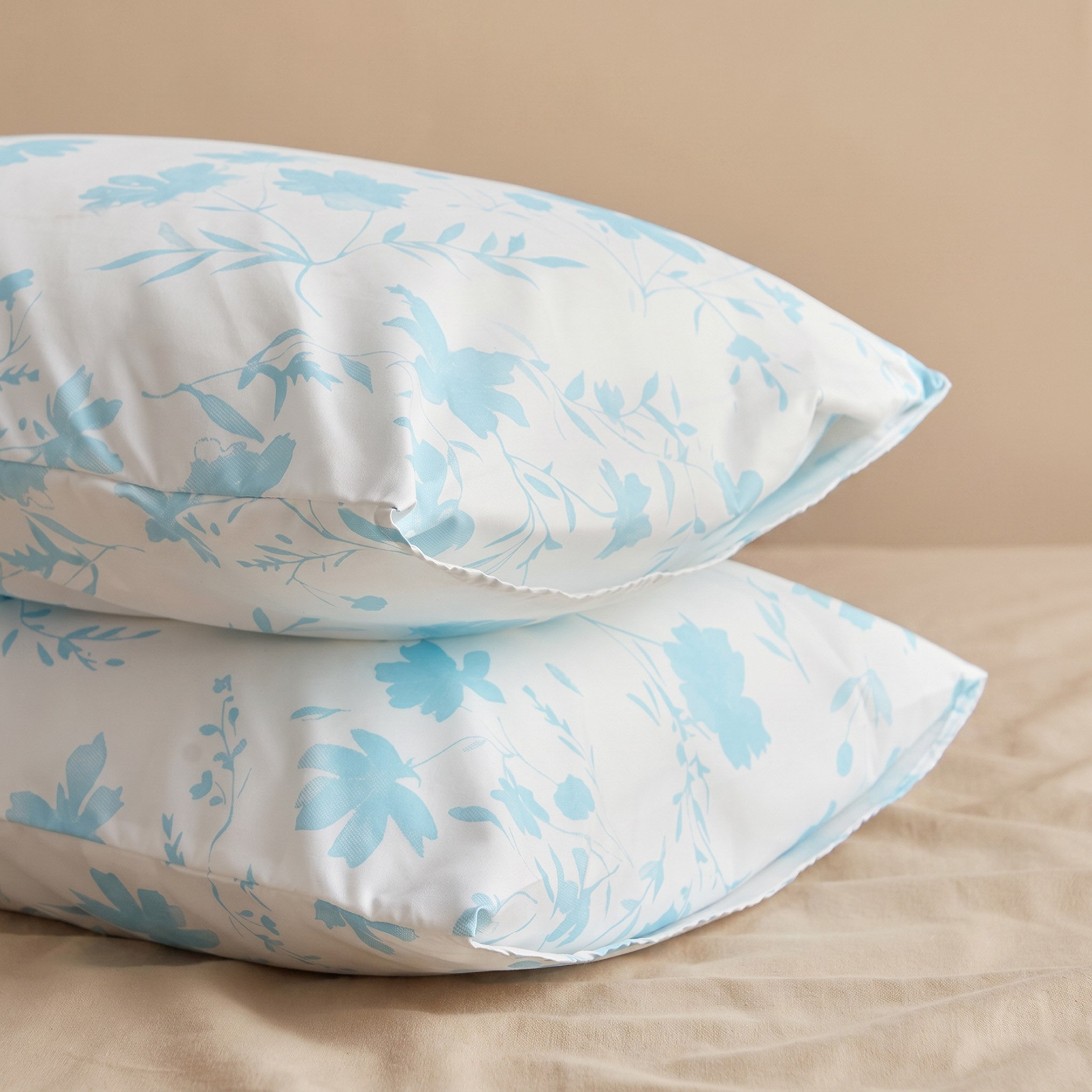 Matrix 2-Piece Floral Printed Microfibre Pillow Cover Set - 50x75 cm-hbxhomeware-bedding-pillowcases-image-3