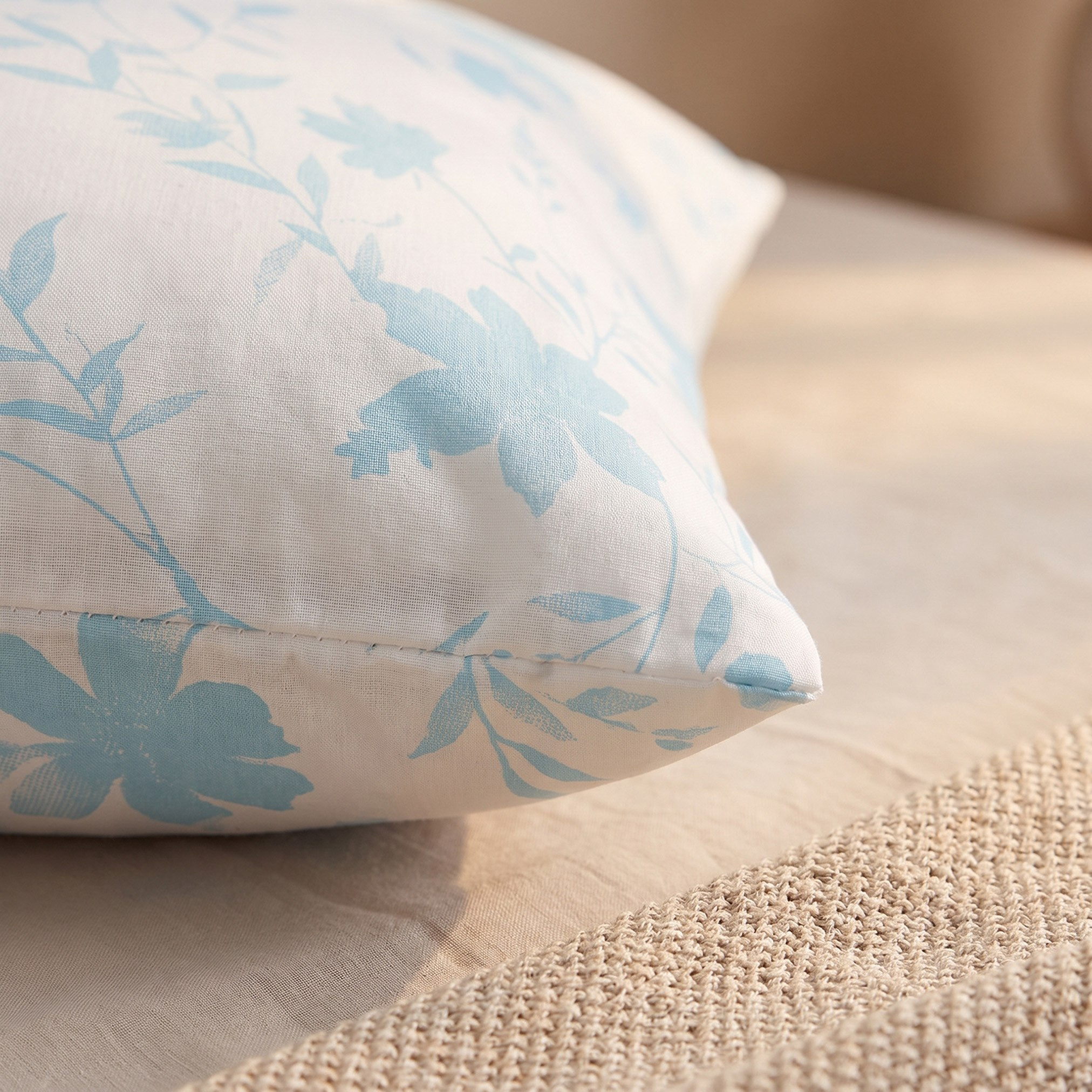 Matrix 2-Piece Floral Printed Microfibre Pillow Cover Set - 50x75 cm-hbxhomeware-bedding-pillowcases-image-4