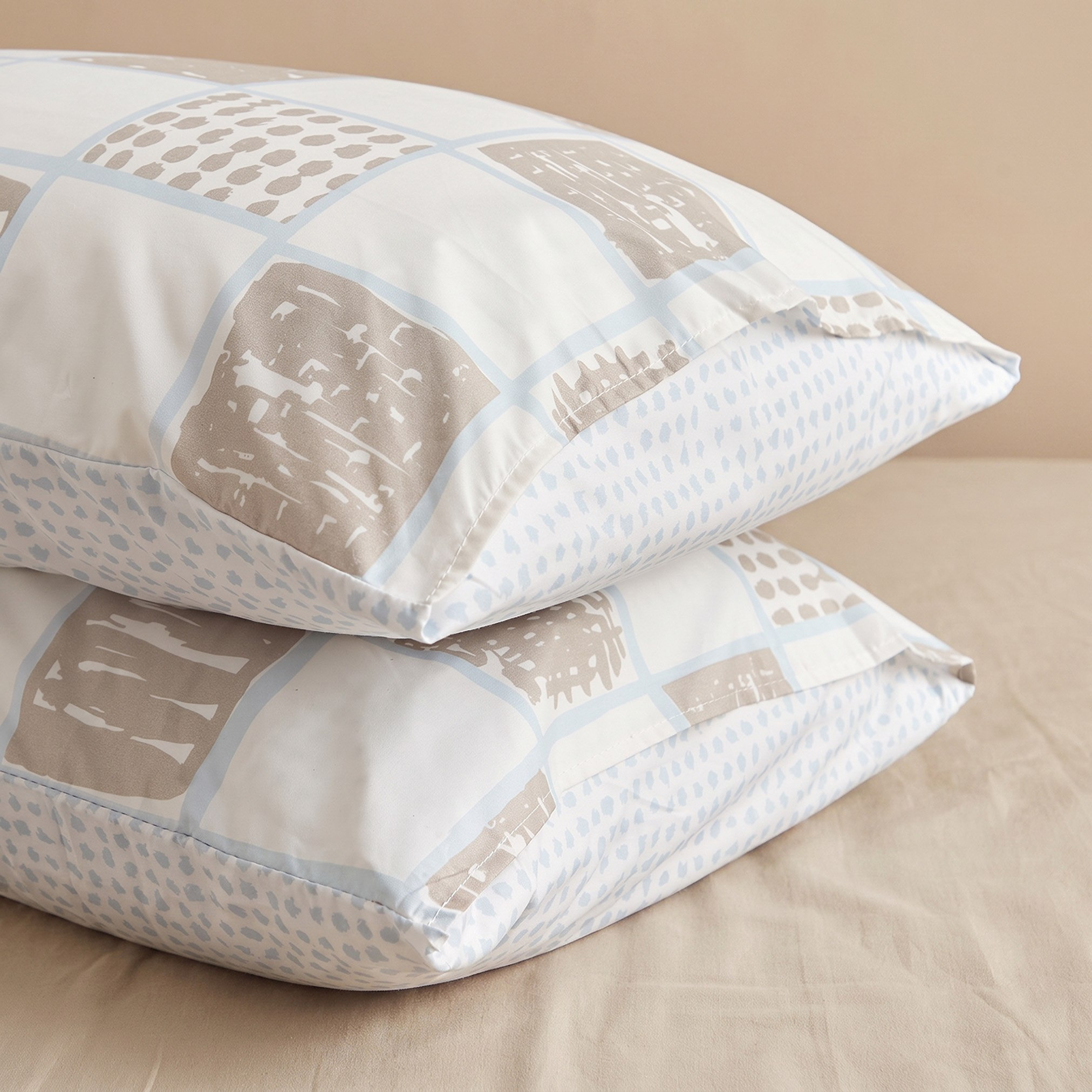 Matrix 2-Piece Floral Printed Microfibre Pillow Cover Set - 50x75 cm-hbxhomeware-bedding-pillowcases-image-5