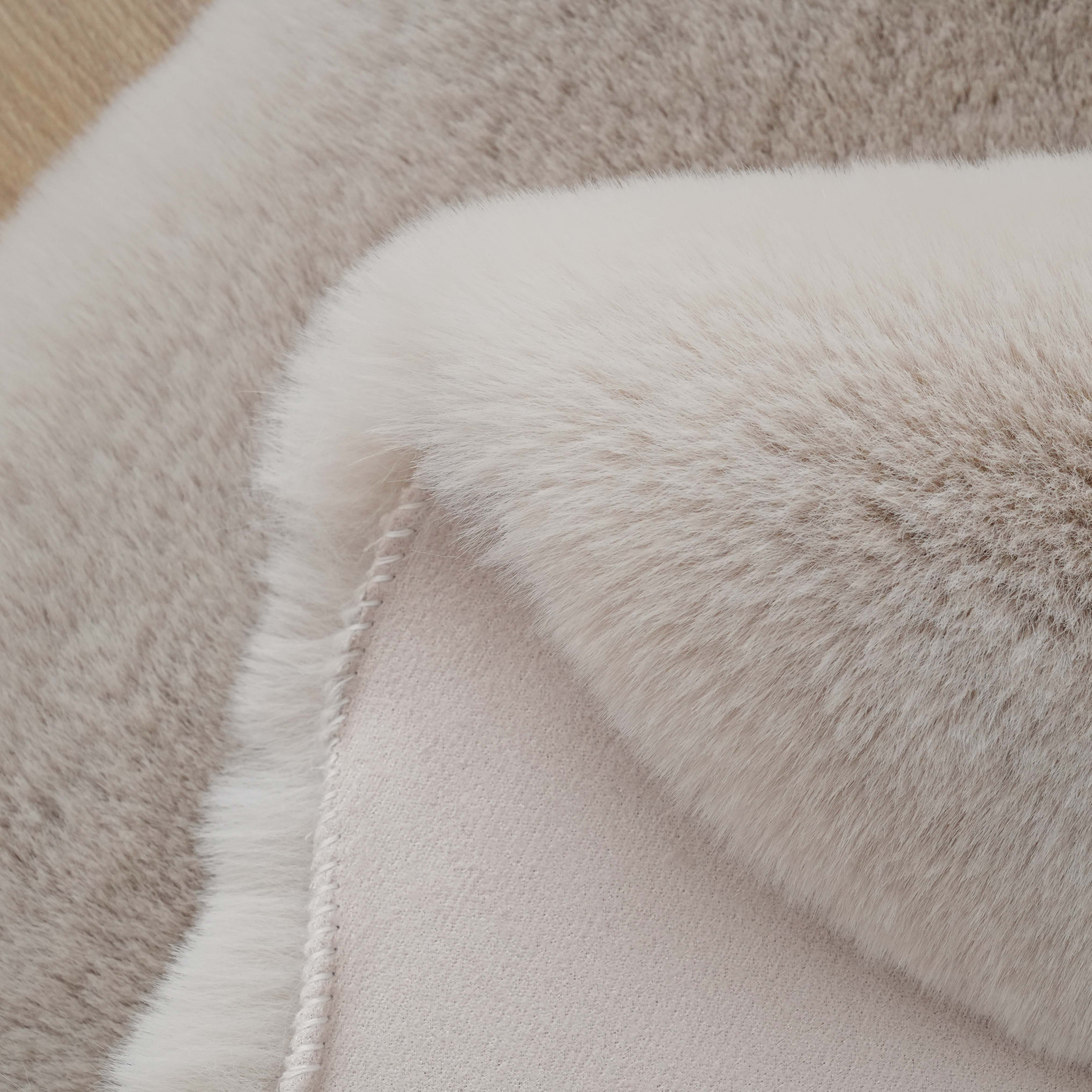 Faux Rabbit Fur Rug - 75x125 cm-hbxdecorandfurnishings-floorcoverings-rugs-image-4