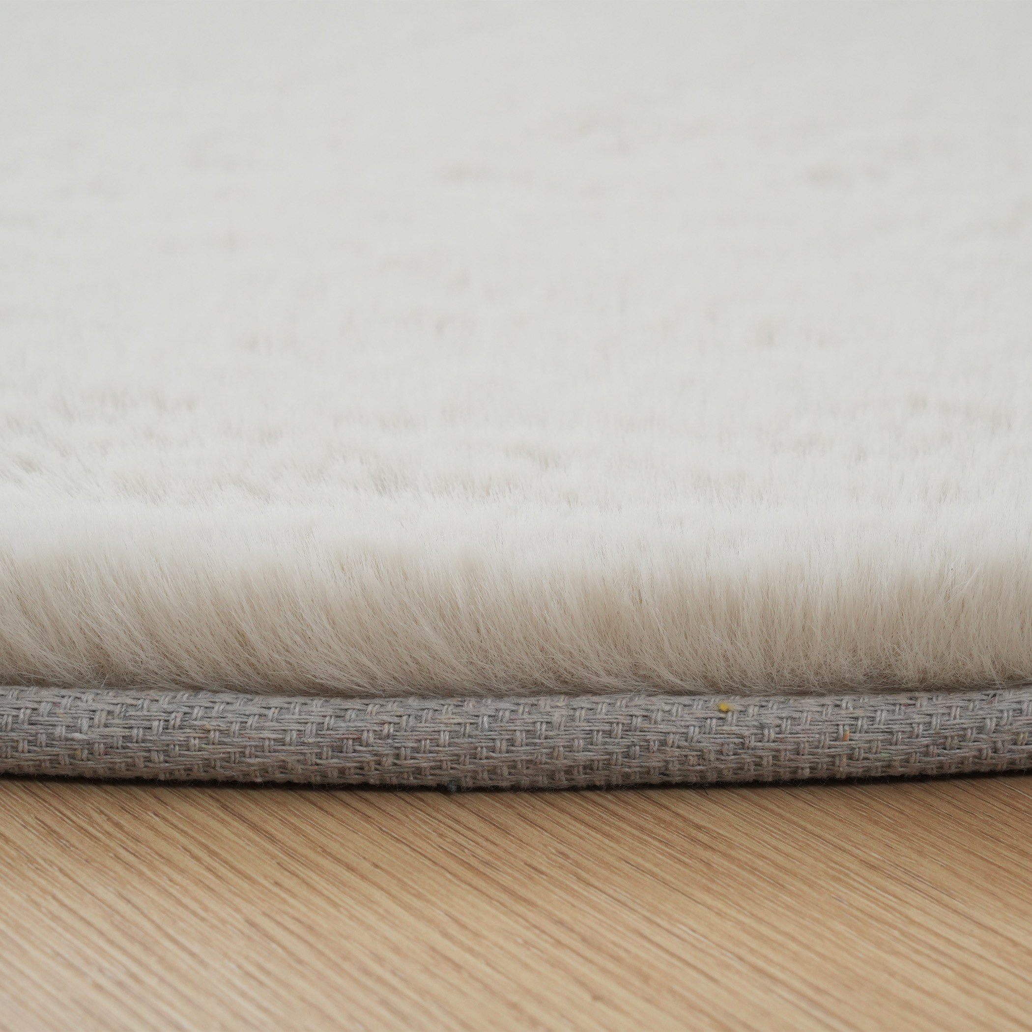 Faux Rabbit Fur Rug - 90 cm-hbxdecorandfurnishings-floorcoverings-rugs-image-2