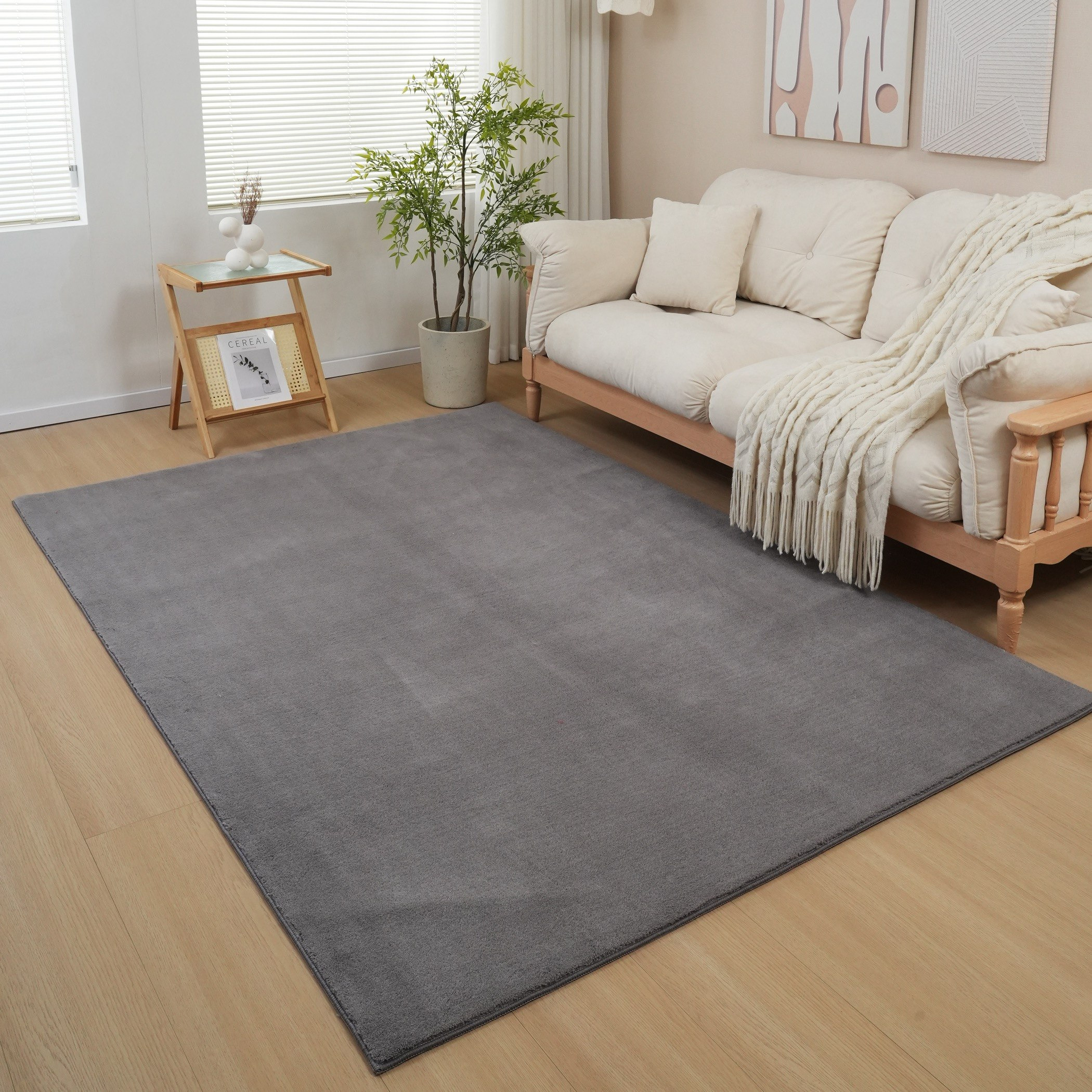 Atlanta Cozy Lite Microfibre Rug - 200x300 cm-hbxdecorandfurnishings-floorcoverings-rugs-image-1