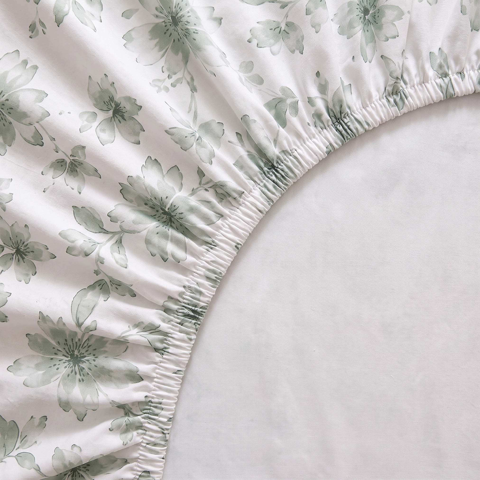 شرشف مطاطي قطن مقاس سوبر كوين ميدو من ألبانيا - 160x200+25 سم-hbxhomeware-bedding-fittedsheets-image-5