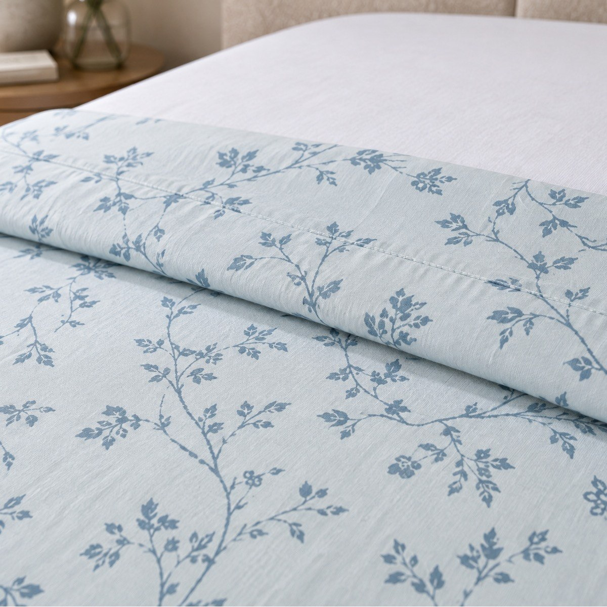 Malta Fable Printed Cotton Twin Flat Sheet - 170x260 cm-hbxhomeware-bedding-flatsheets-image-3