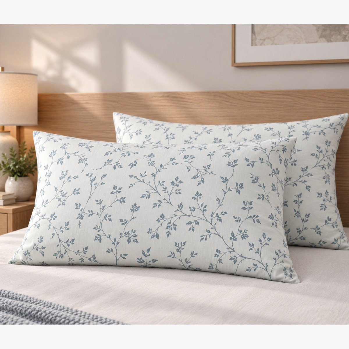 Malta Fable 2-Piece Printed Cotton Pillow Cover Set - 50x75 cm-PROMO_HB_SA_ALRHAJI_09092026-image-1