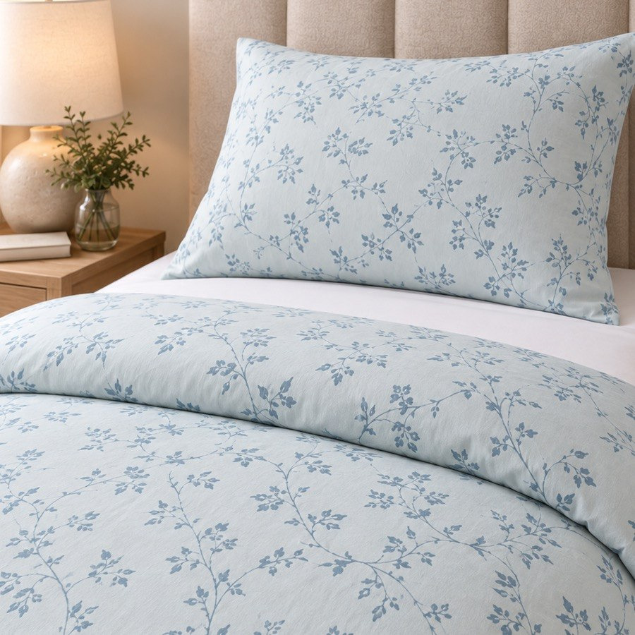 طقم لحاف قطن توين بطبعات قطعتين فابل من مالطا - 160x220 سم-hbxhomeware-bedding-bedinabag-image-2