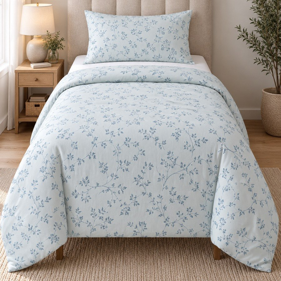 طقم لحاف قطن توين بطبعات قطعتين فابل من مالطا - 160x220 سم-hbxhomeware-bedding-bedinabag-image-3
