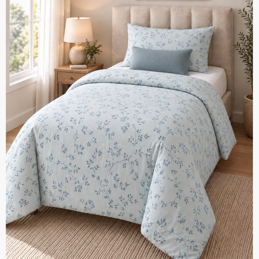 طقم لحاف قطن توين بطبعات قطعتين فابل من مالطا - 160x220 سم-hbxhomeware-bedding-bedinabag-image-4