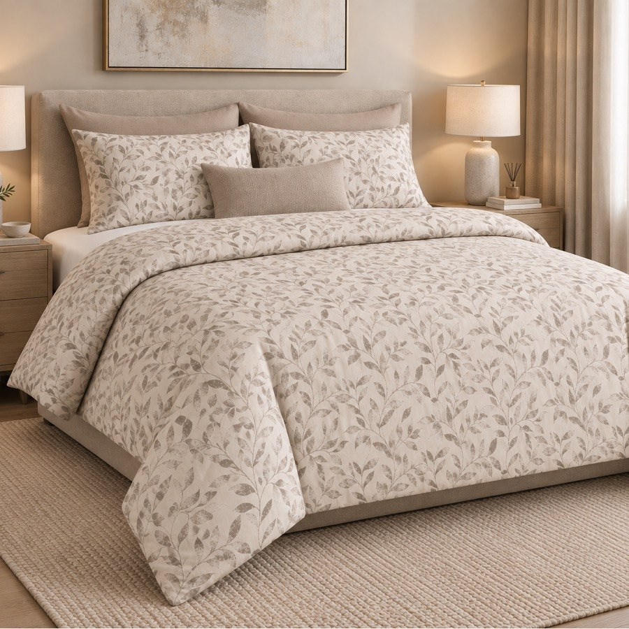 طقم لحاف كوين قطن بطبعات 3 قطع من مالطا جروف - 200x240 سم-hbxhomeware-bedding-bedinabag-image-5