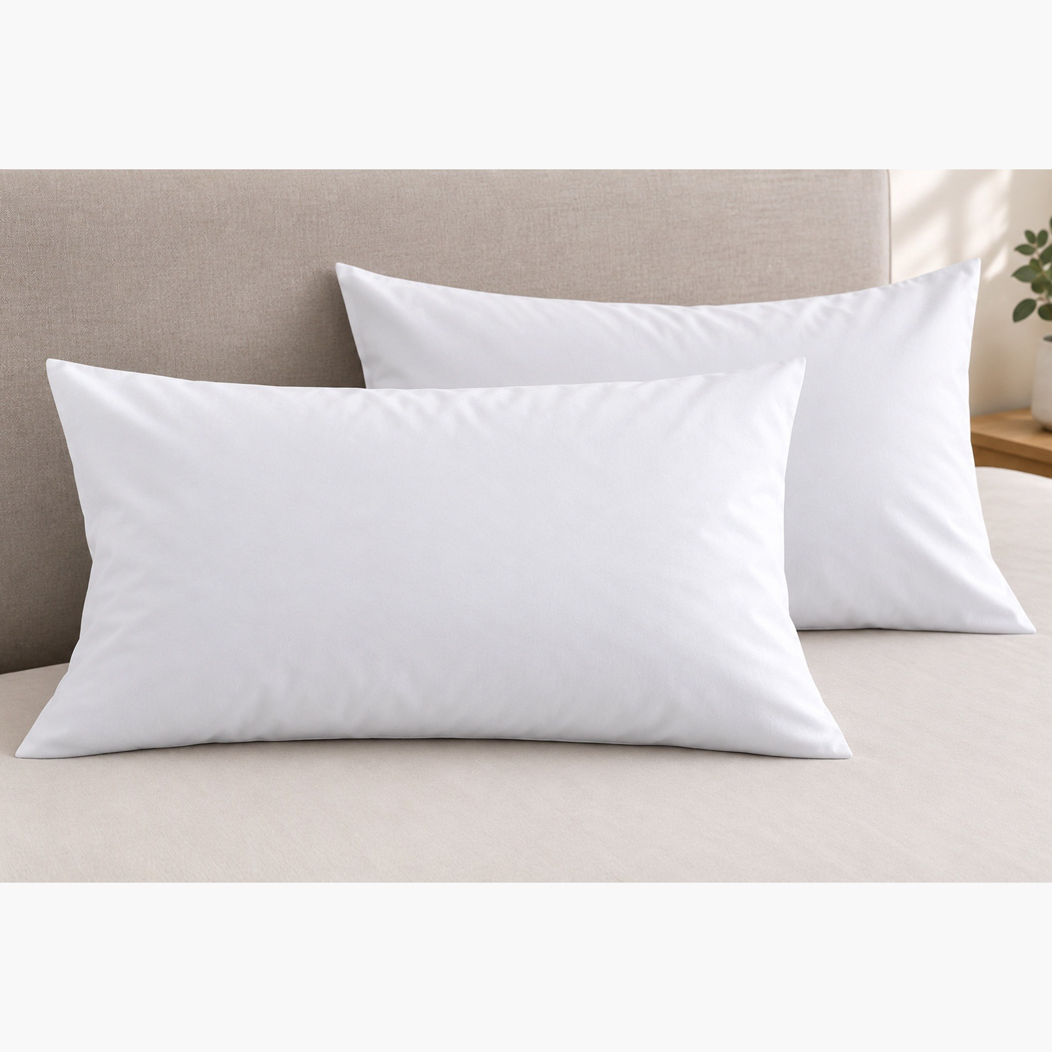 Ballina 2-Piece Solid Cotton Pillow Cover Set - 50x75 cm-PROMO_HB_SA_ALRHAJI_09092026-image-2