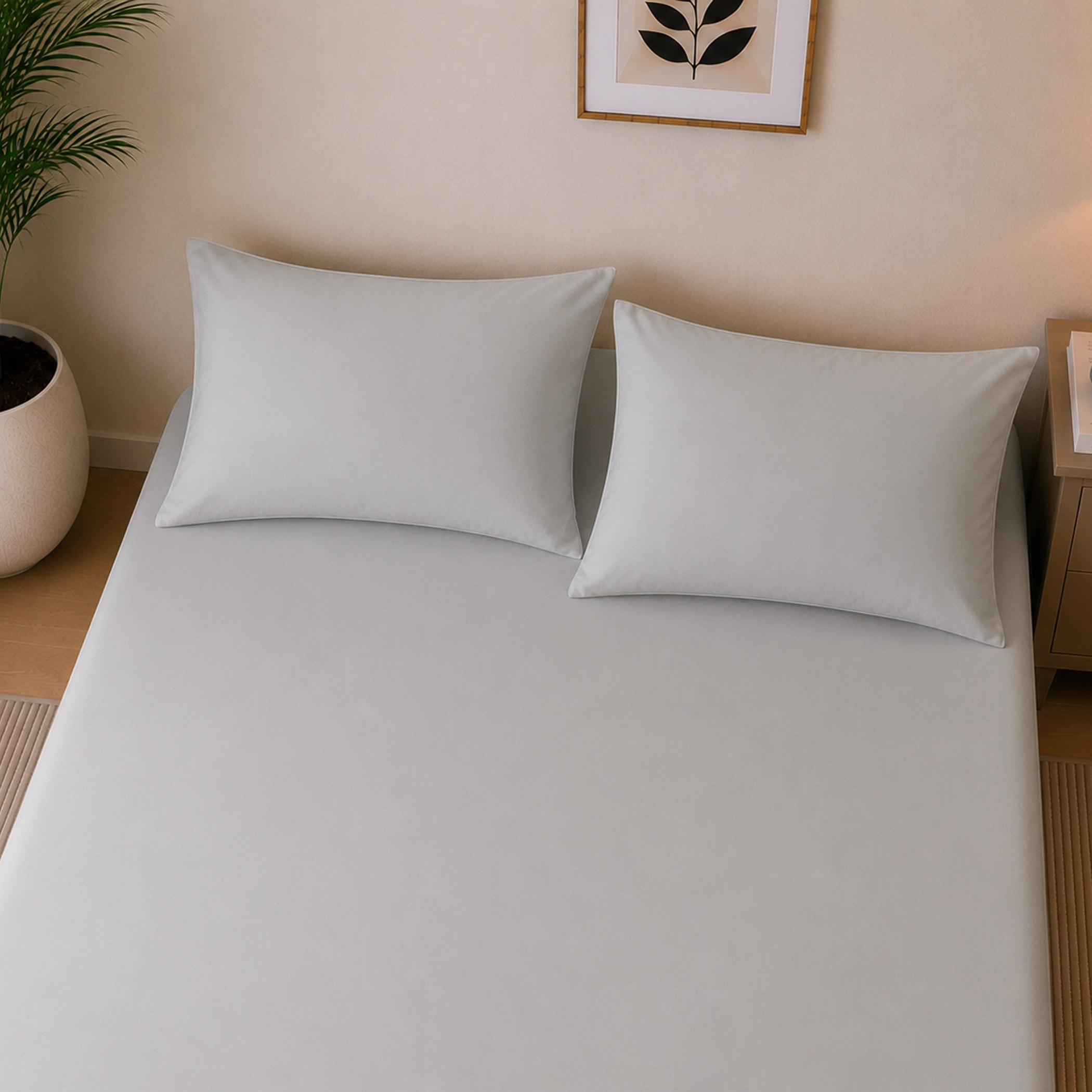 Ballina 2-Piece Solid Cotton Pillow Cover Set - 50x75 cm-PROMO_HB_SA_ALRHAJI_09092026-image-3