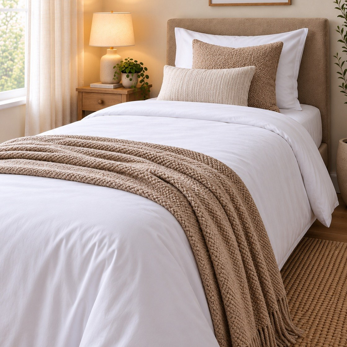 Ballina 2-Piece Solid Cotton Single Duvet Cover Set - 135x200 cm-hbxhomeware-bedding-duvetcovers-image-4