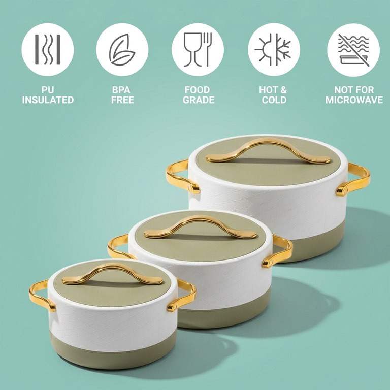 Covara 3-Piece Insulated Hotpot Casserole with Lid-hbxdecorandfurnishings-tabletop-serveware-image-2