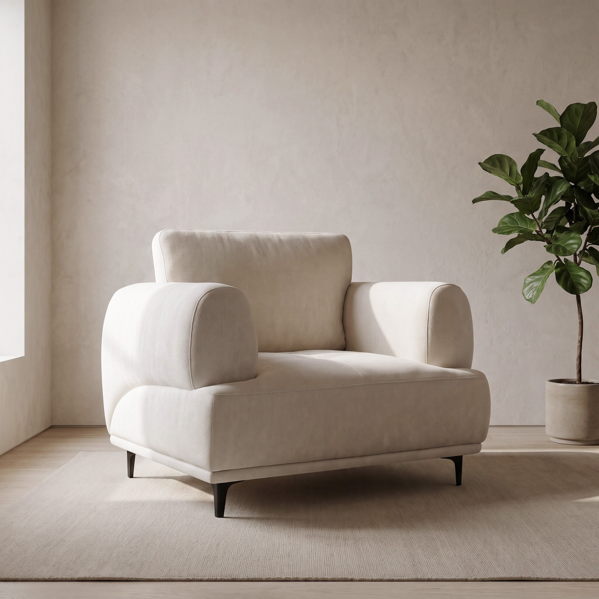 Belfort Armchair Fabric Sofa-hbxfurniture-sofasandarmchairs-armchairs-image-2