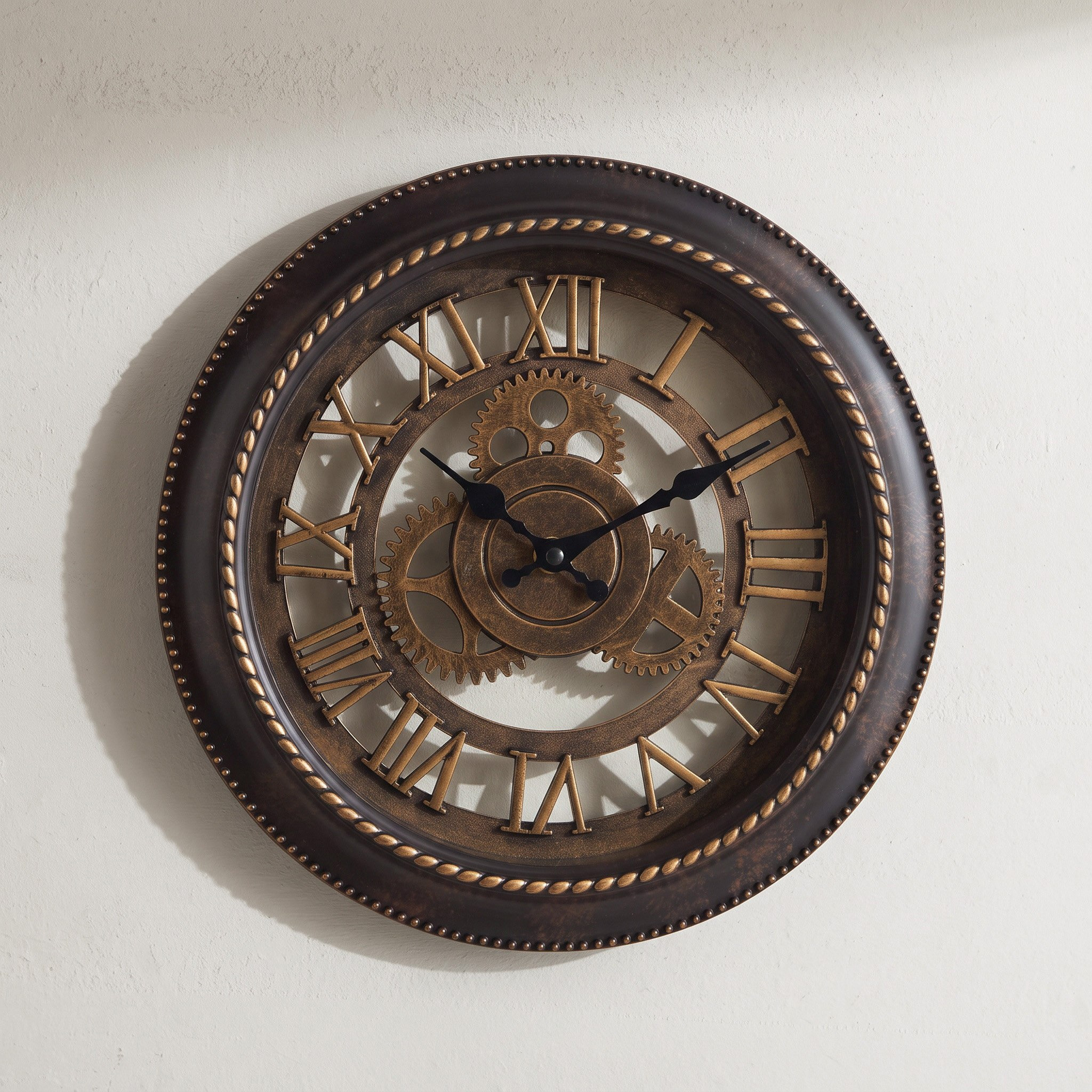 Zaman Roman Belle Clock - 30.5x30.5x4.3 cm-hbxdecorandfurnishings-homeaccessories-clocks-image-1