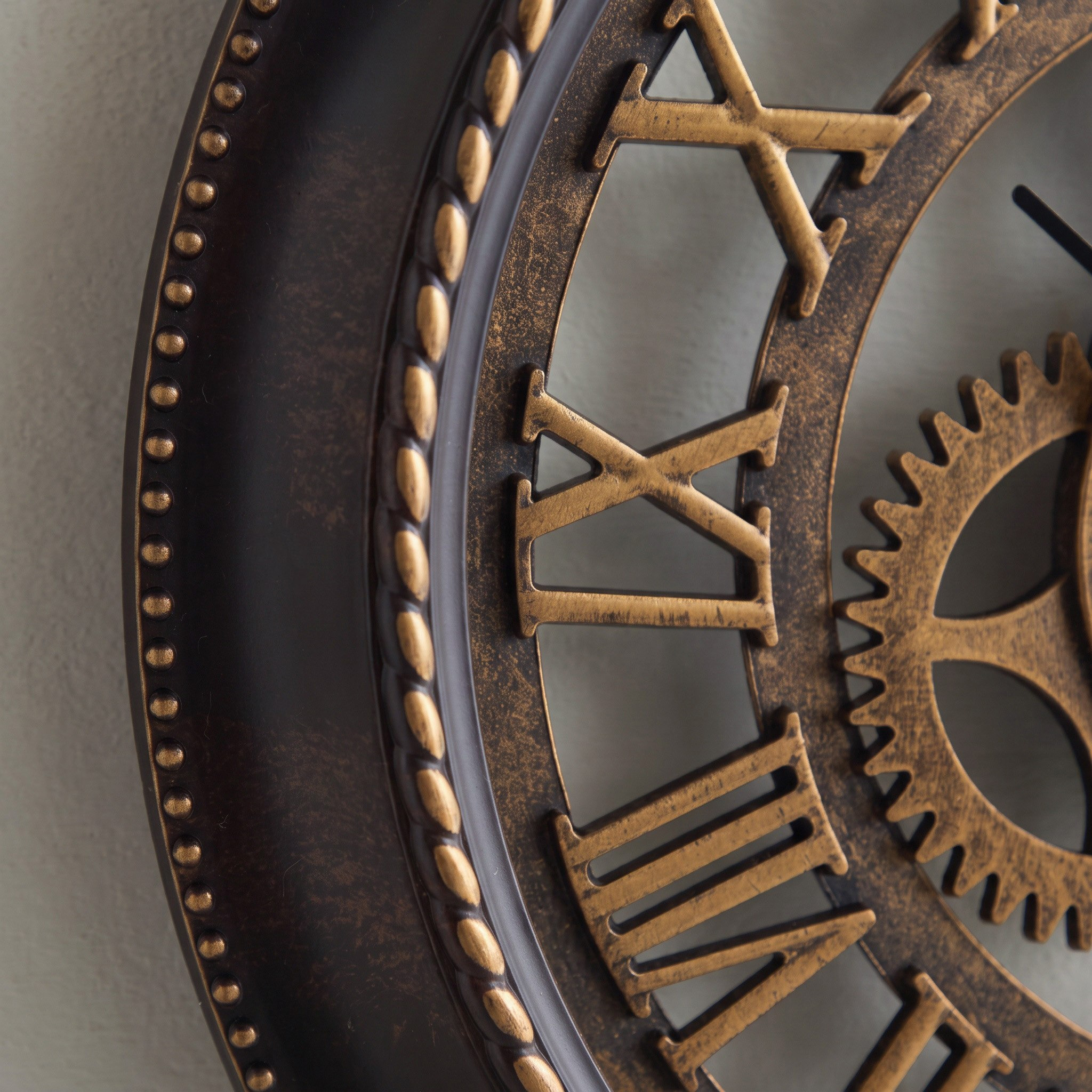Zaman Roman Belle Clock - 30.5x30.5x4.3 cm-hbxdecorandfurnishings-homeaccessories-clocks-image-2