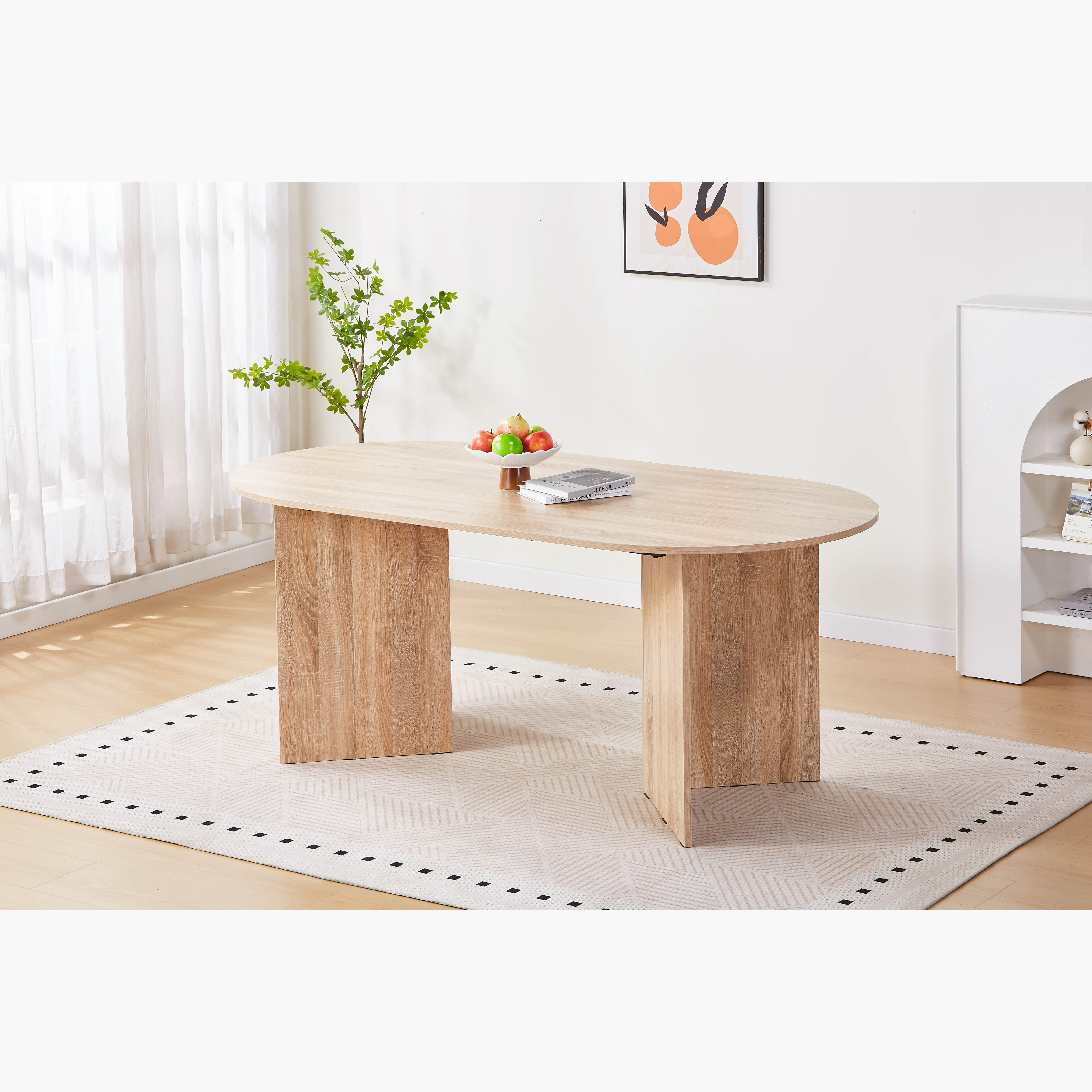 Alford 6-Seater Dining Set-hbxfurniture-diningtablesandsets-diningsets-sixseater-image-2