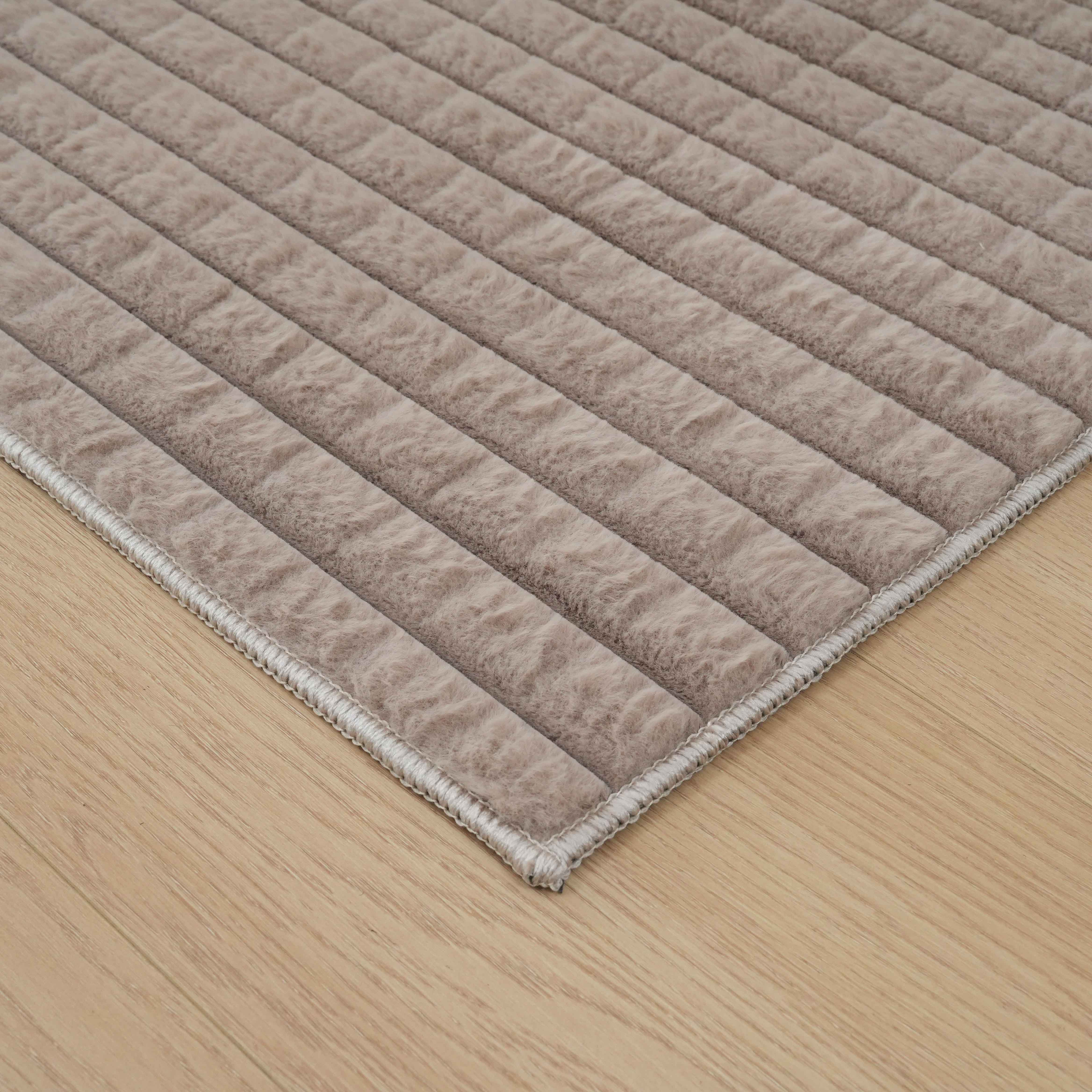 Elsdon Blocks Patterned Soft and Plush Rug - 120x170 cm-hbxdecorandfurnishings-floorcoverings-rugs-image-2