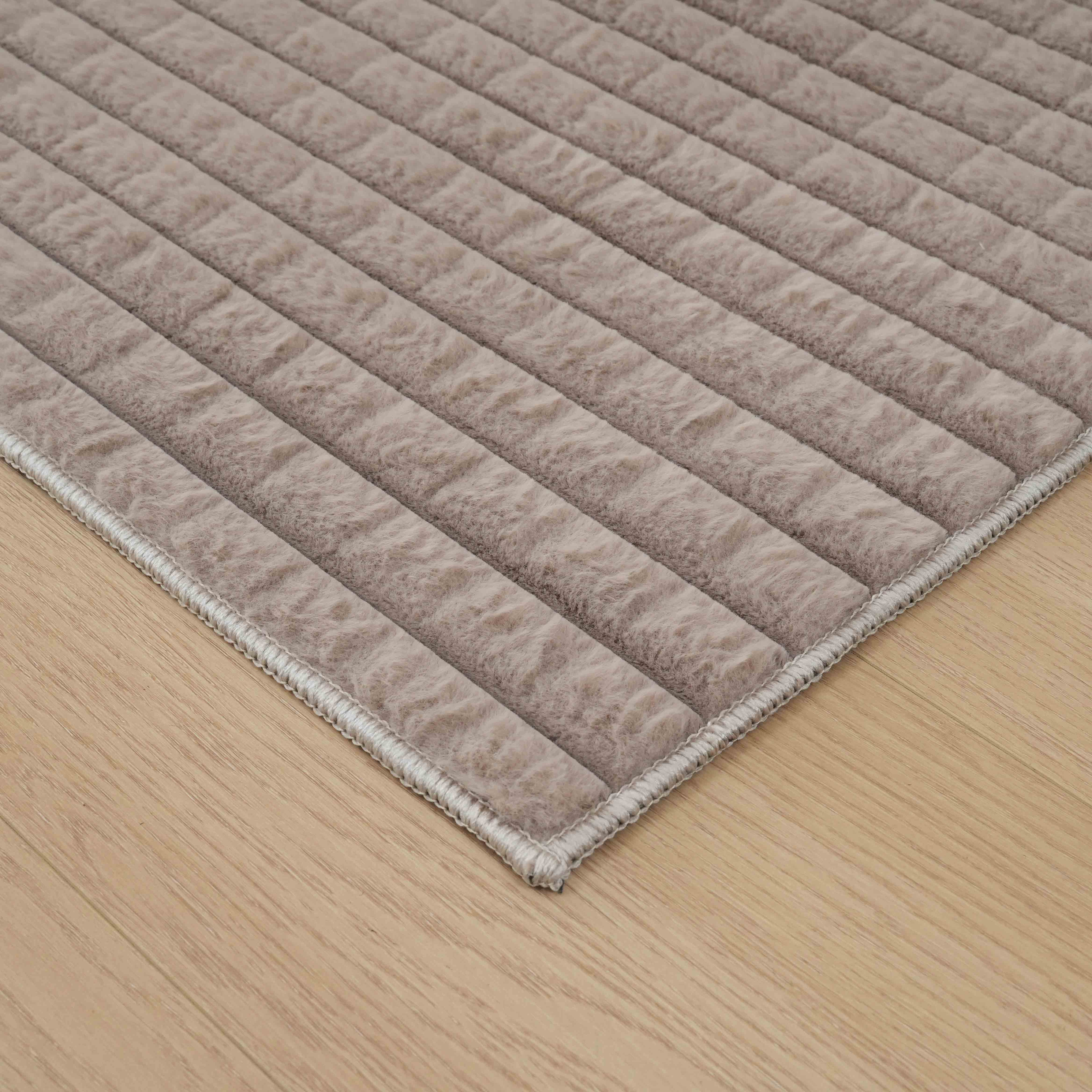 Elsdon Blocks Patterned Soft and Plush Rug - 240x360 cm-hbxdecorandfurnishings-floorcoverings-rugs-image-2